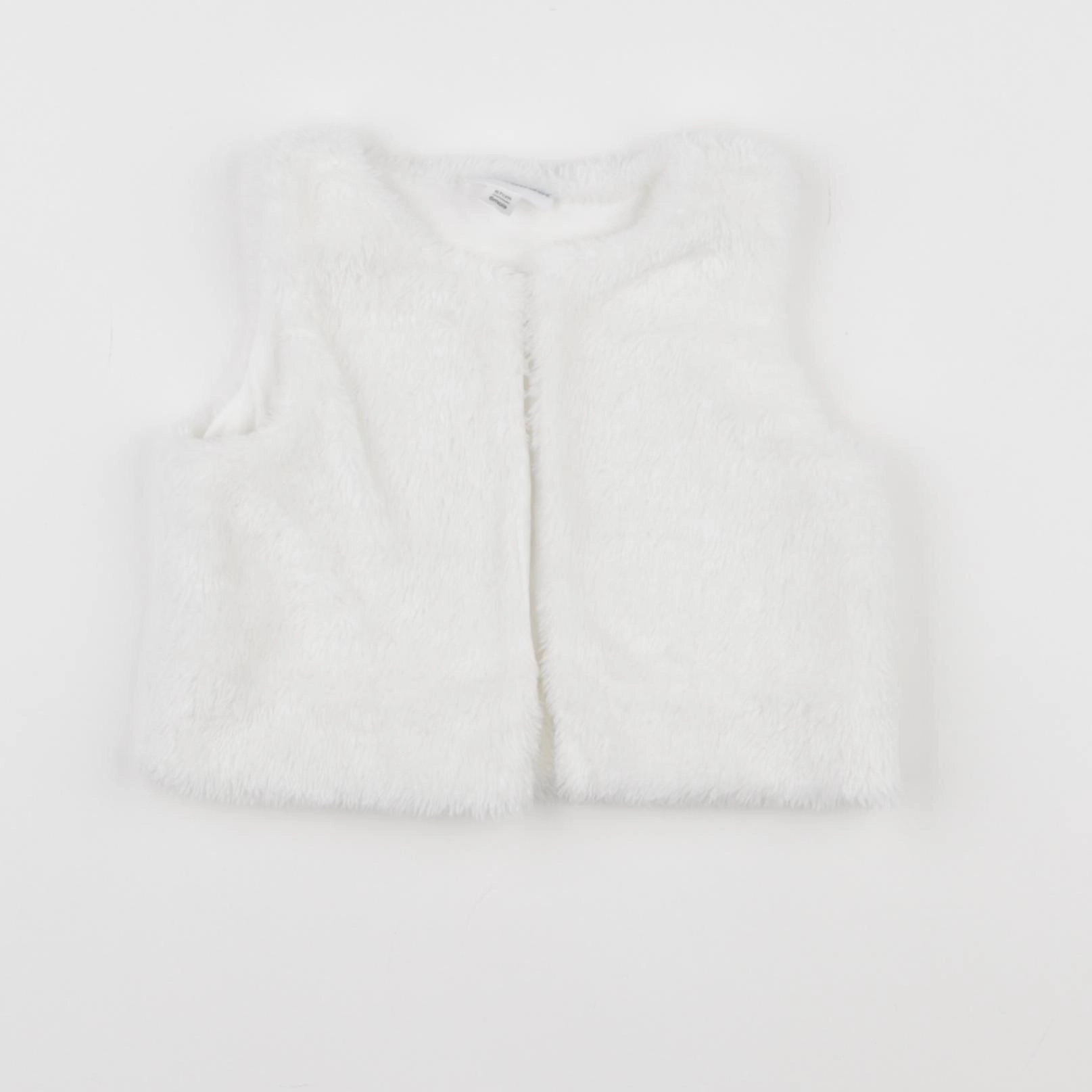 Vertbaudet - gilet blanc - 6 mois