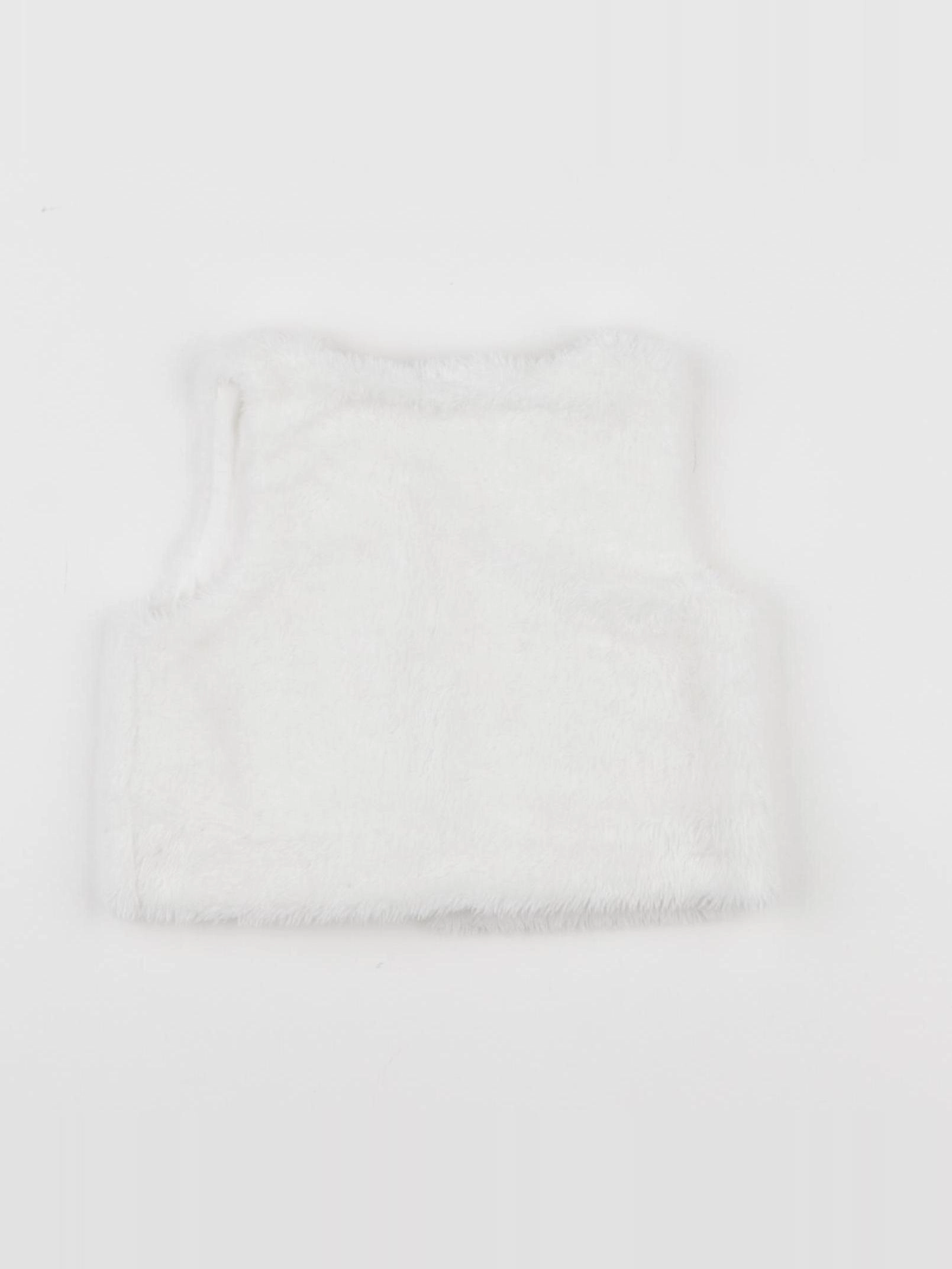 Vertbaudet - gilet blanc - 6 mois