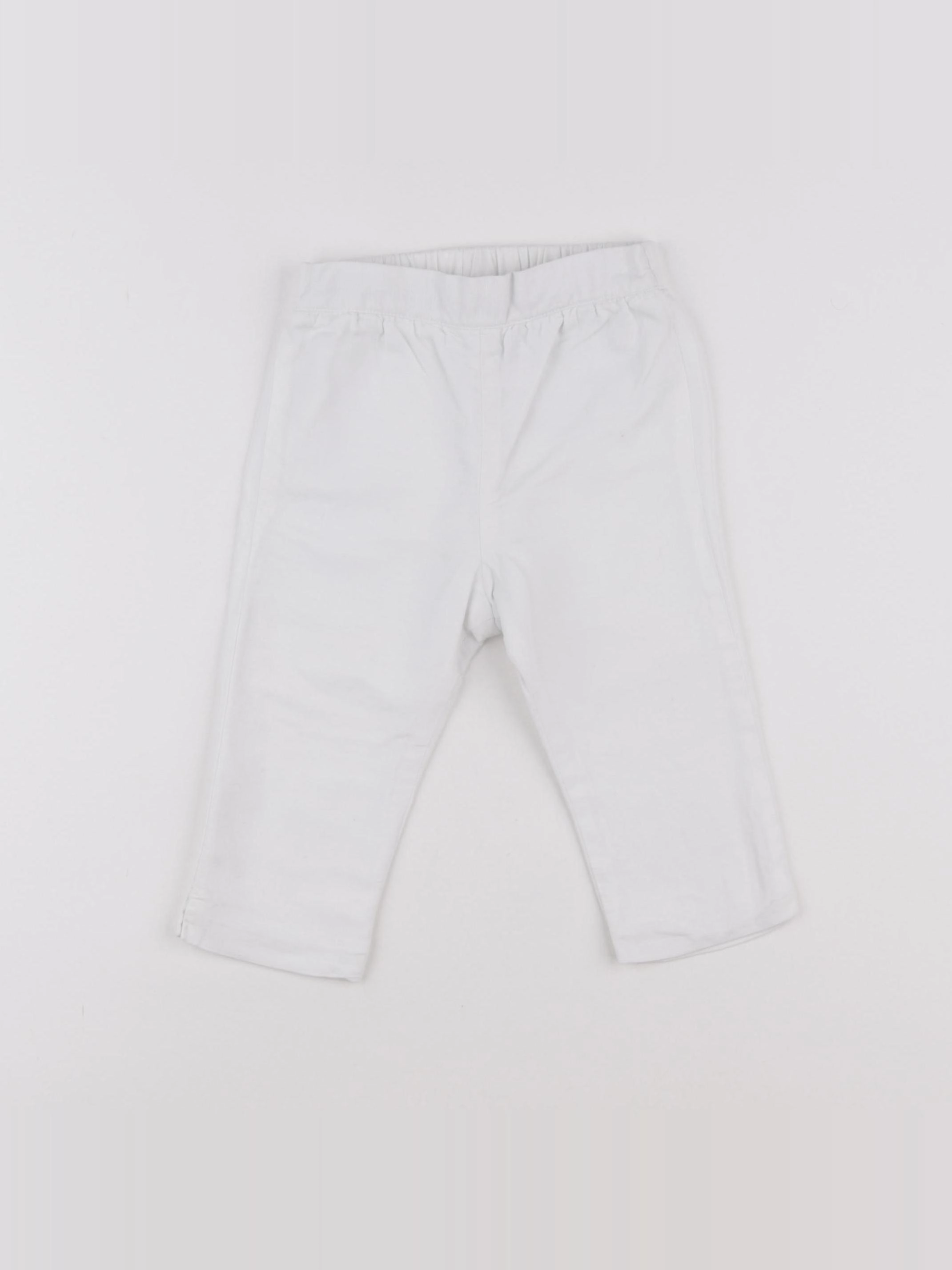 Cyrillus - pantalon blanc - 12 mois