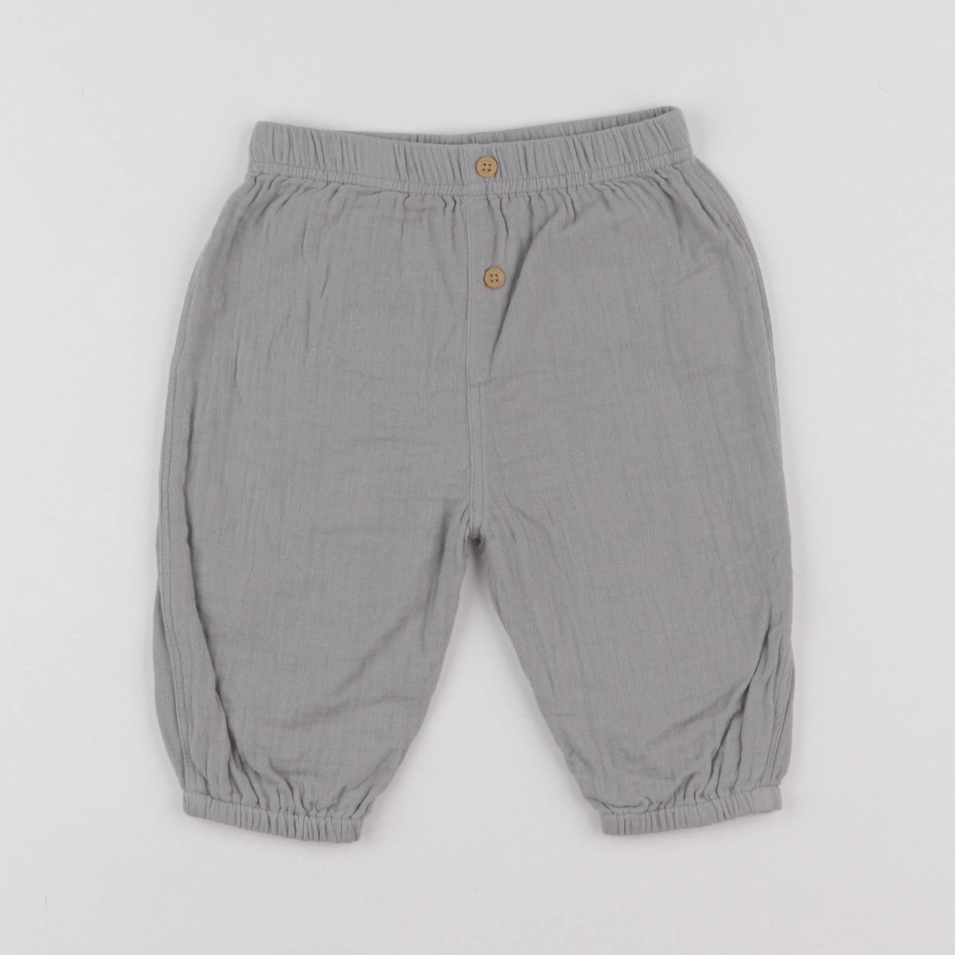 Boutchou - pantalon vert - 9 mois