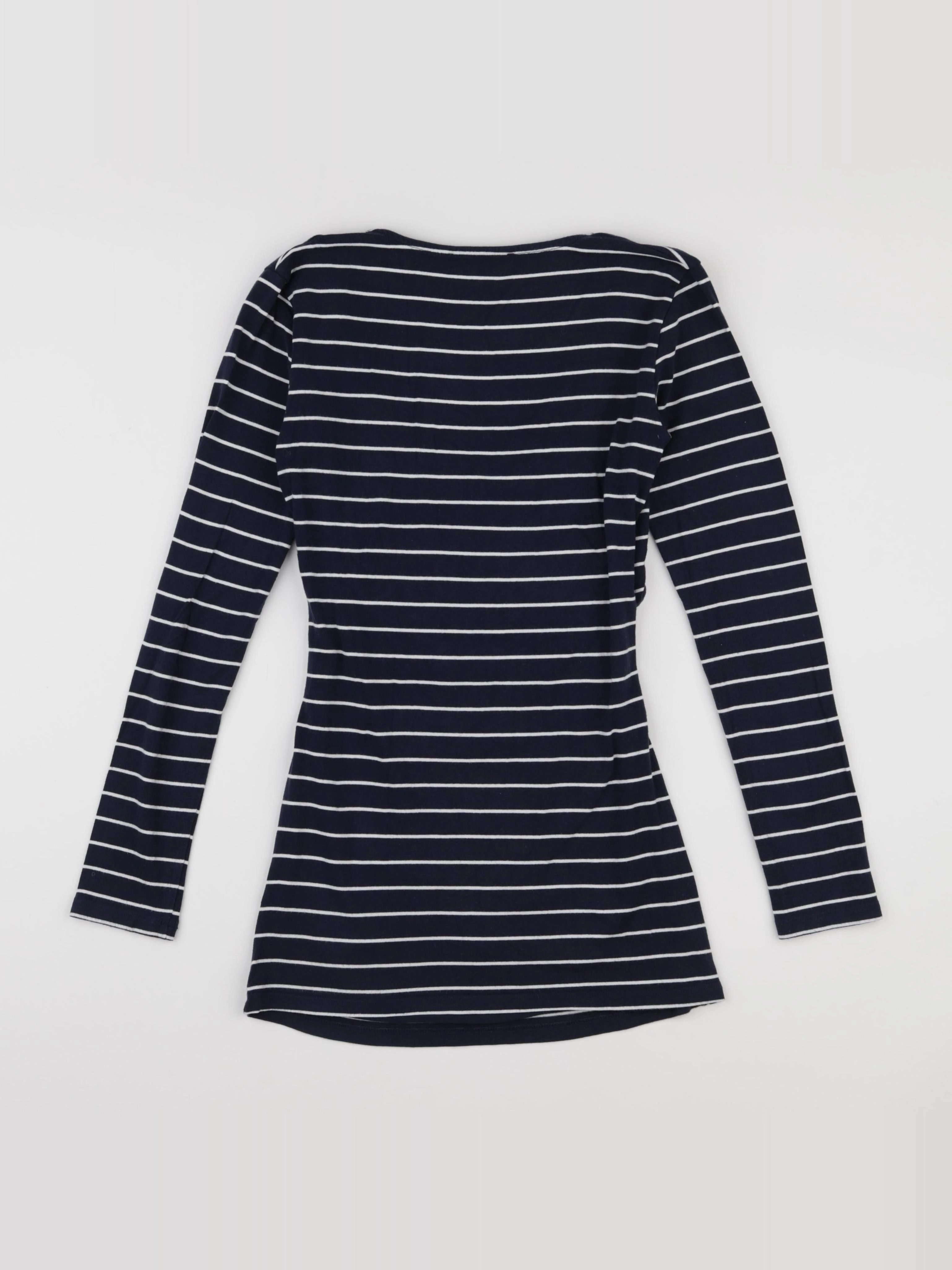 Envie de fraise - tee-shirt allaitement bleu, blanc - 36 à 38