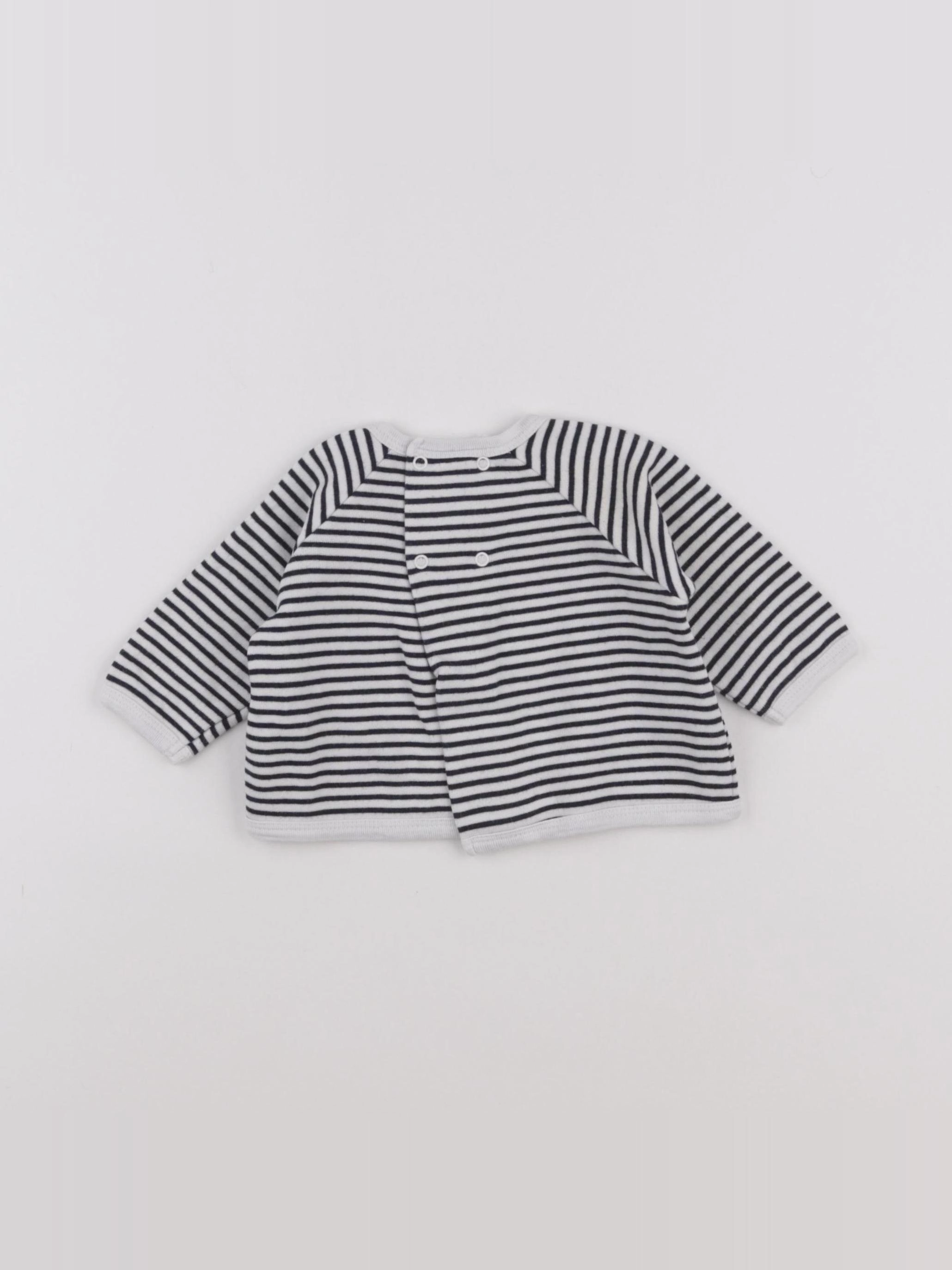Boutchou - sweat noir - 3 mois