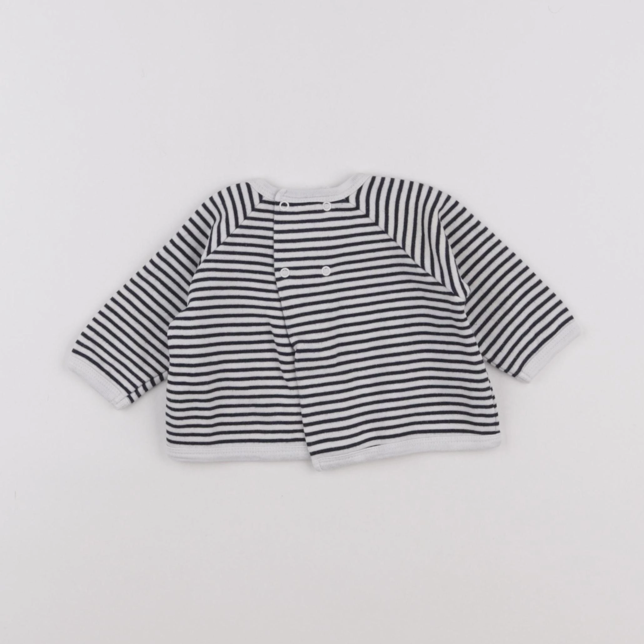 Boutchou - sweat noir - 3 mois