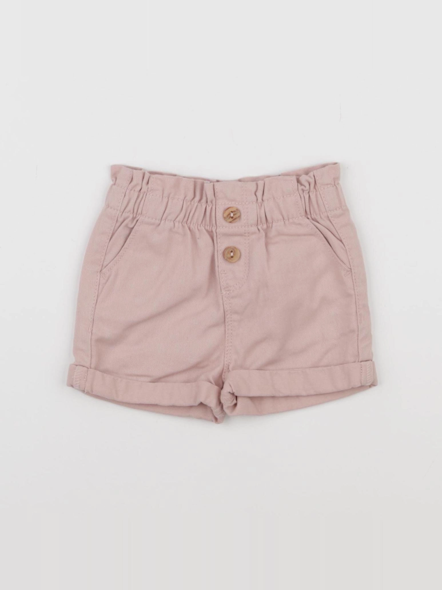 Vertbaudet - short rose - 6 mois