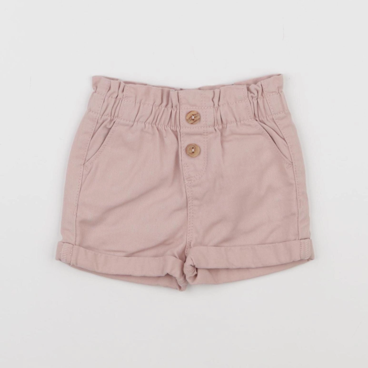 Vertbaudet - short rose - 6 mois