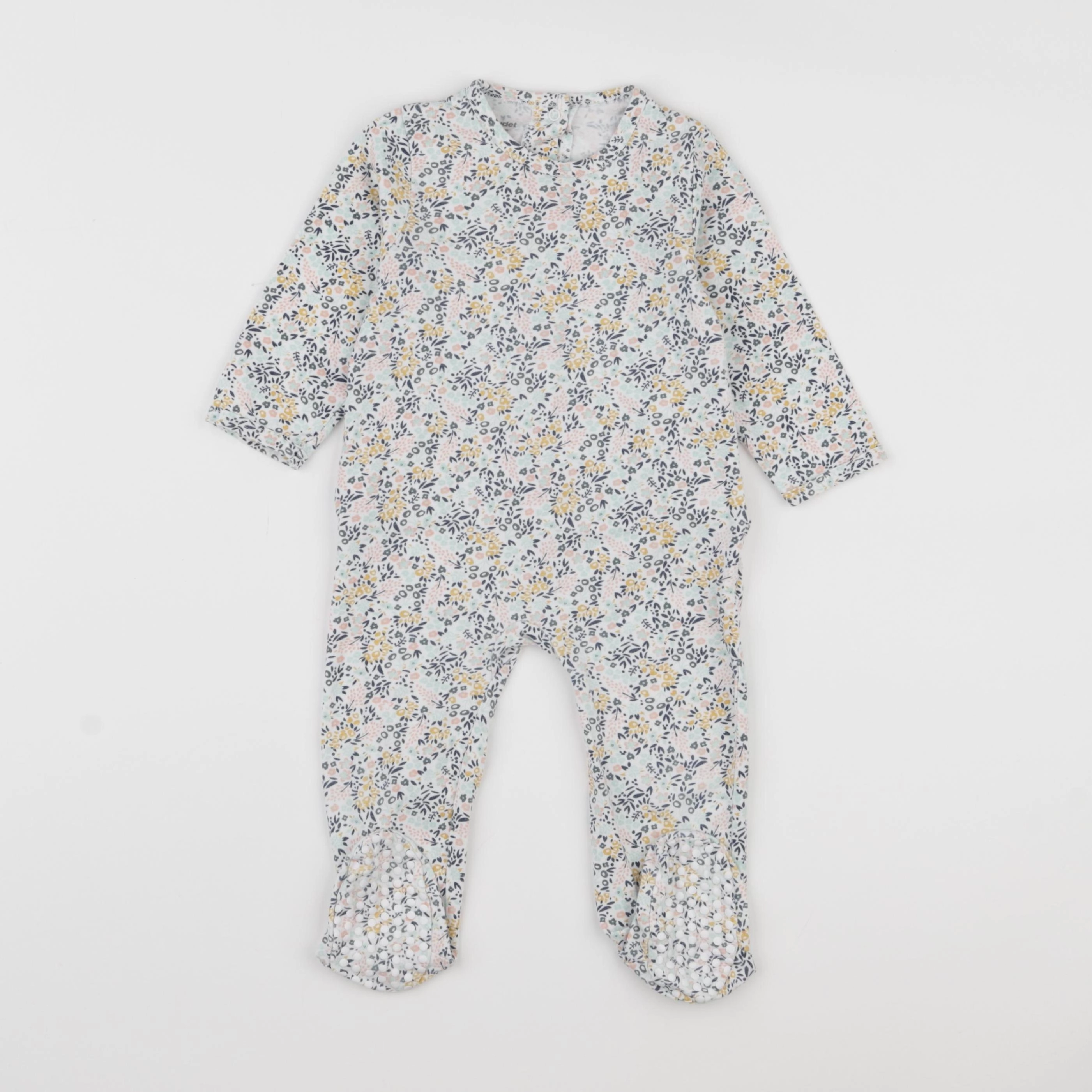 Vertbaudet - pyjama coton multicolore - 12 mois