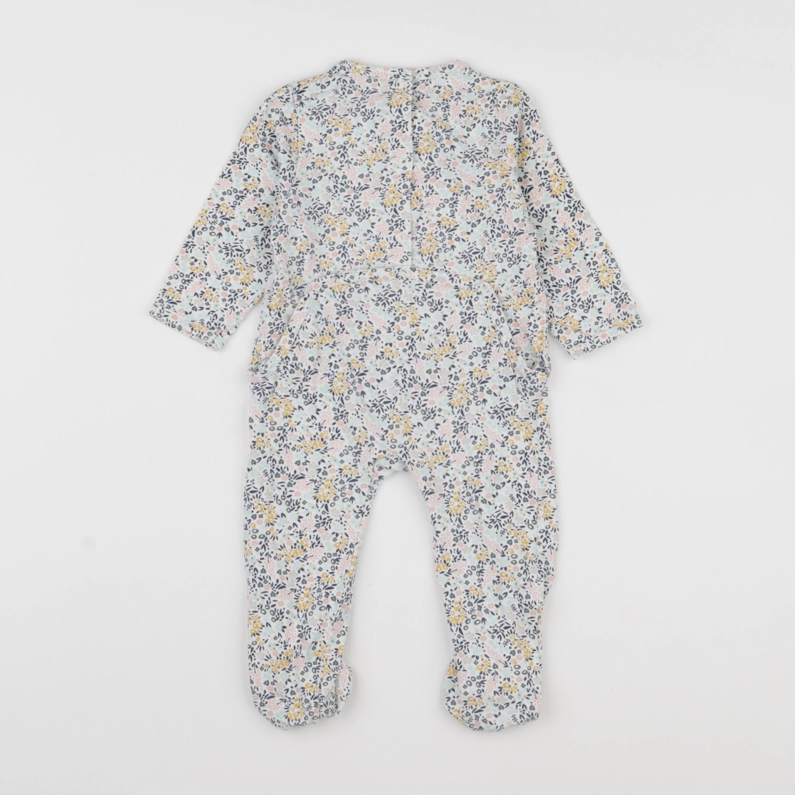 Vertbaudet - pyjama coton multicolore - 12 mois