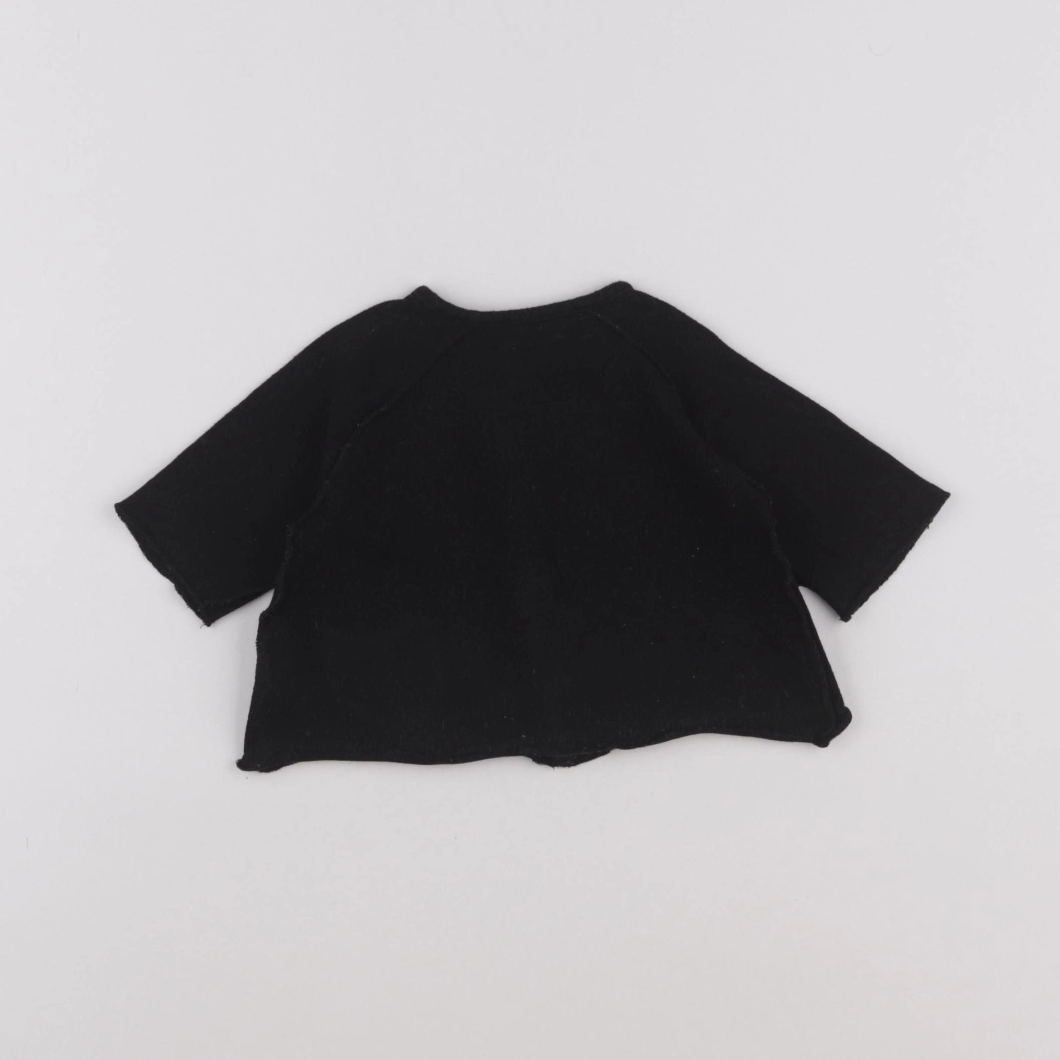 Play Up - gilet noir - 3 mois