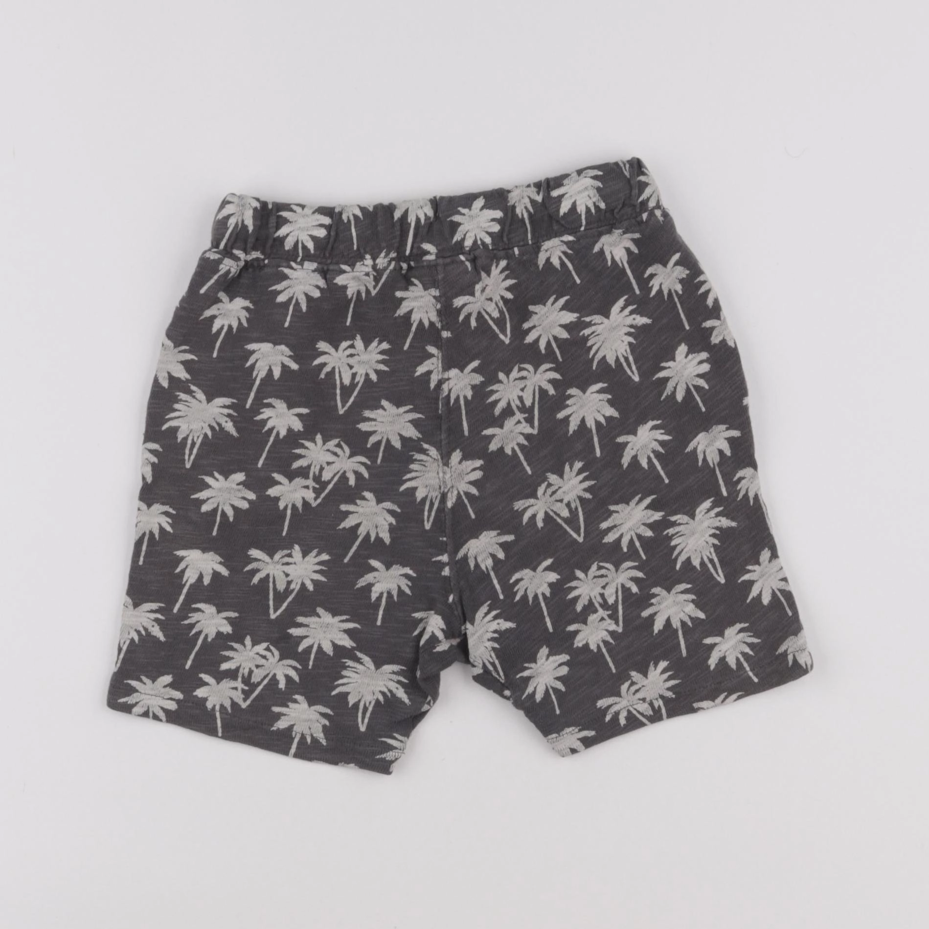 Zara - short gris - 12/18 mois
