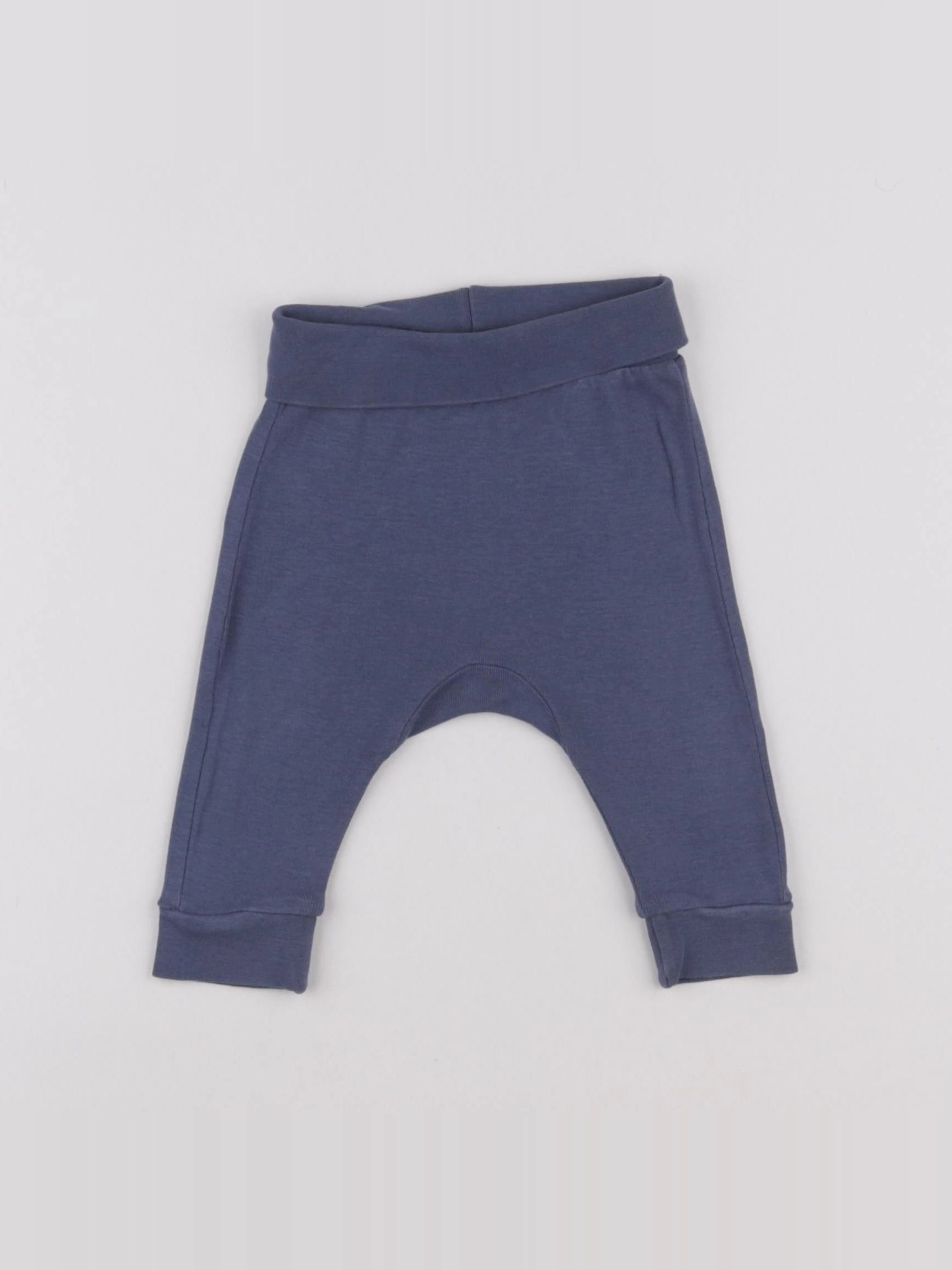 H&M - legging bleu - 2/4 mois