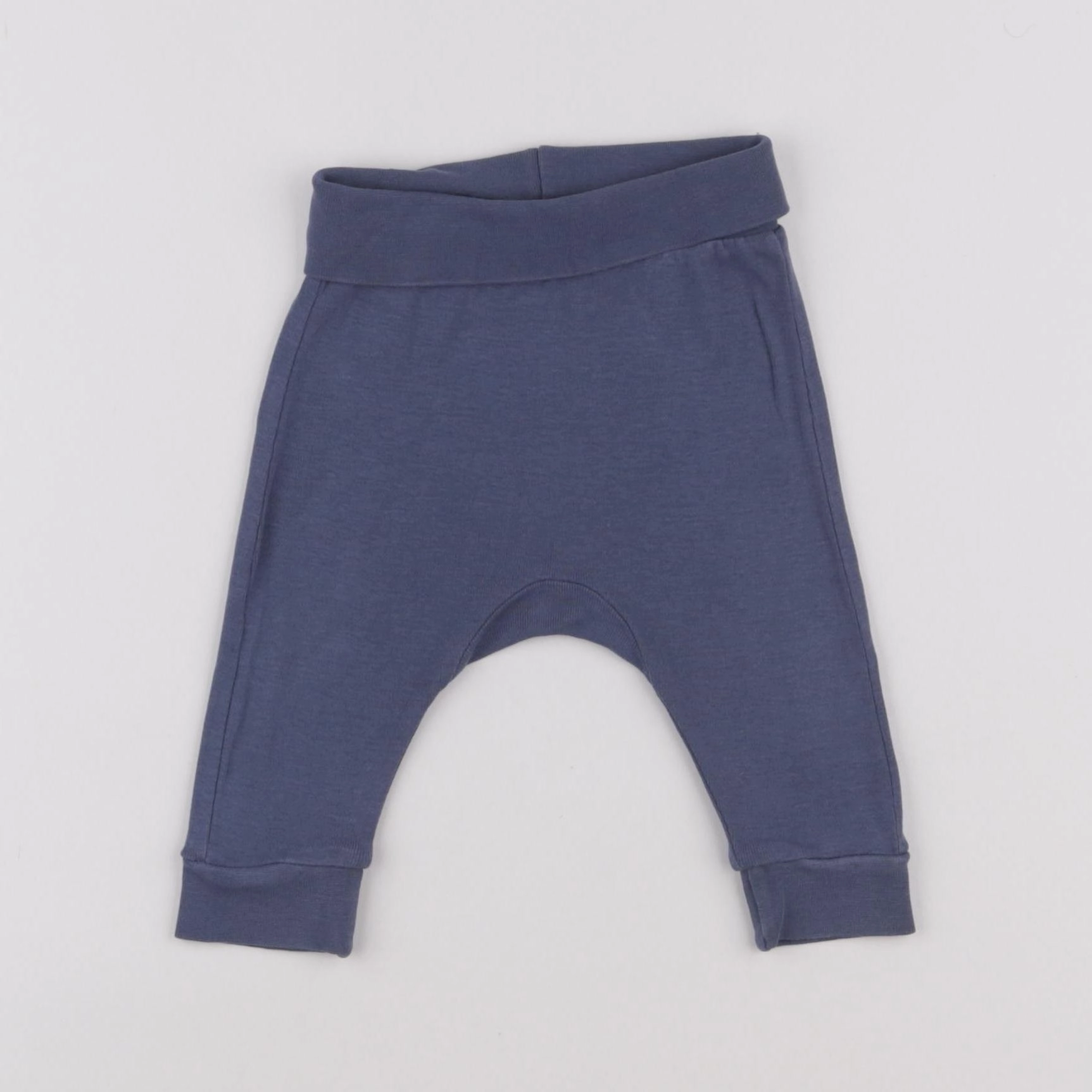 H&M - legging bleu - 2/4 mois
