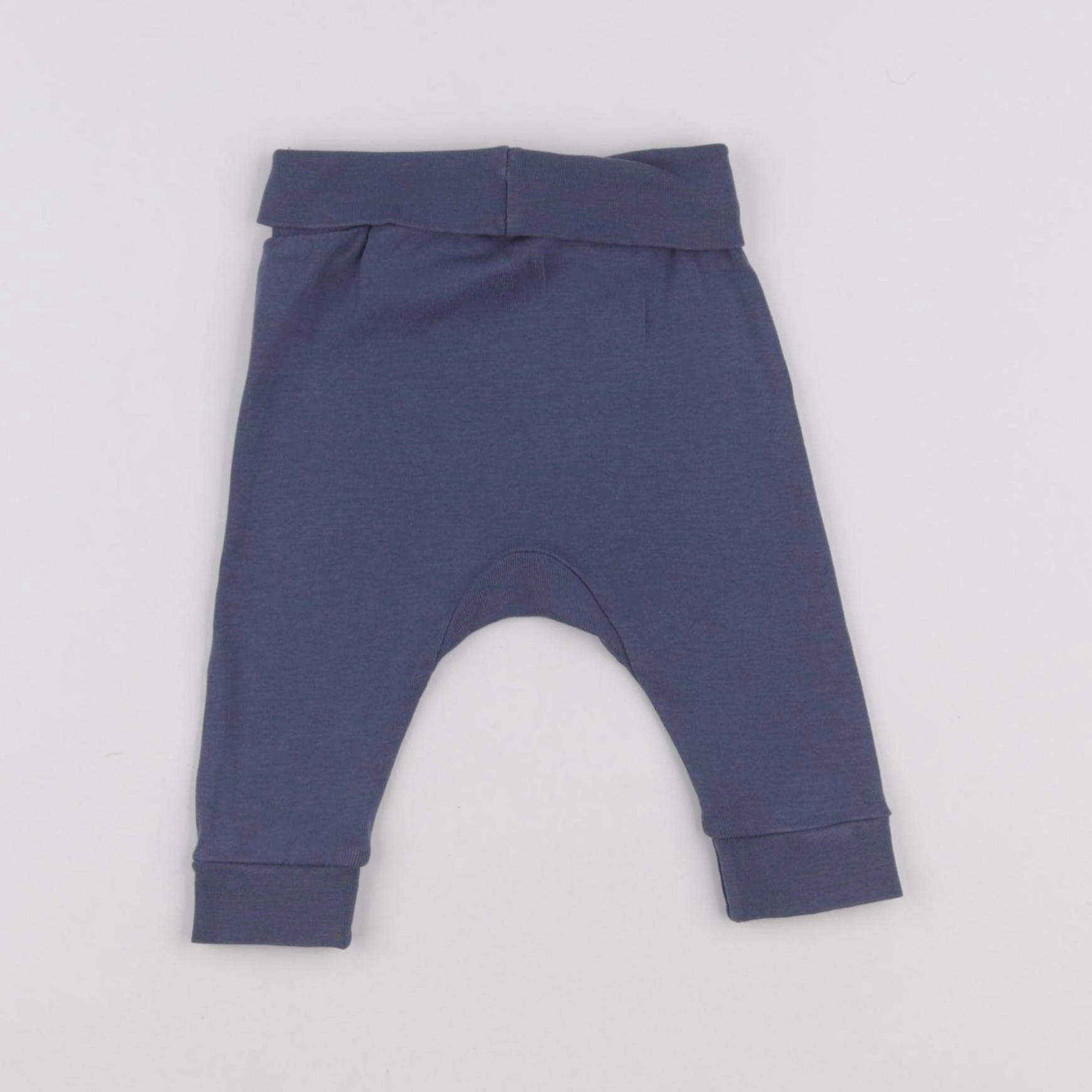 H&M - legging bleu - 2/4 mois