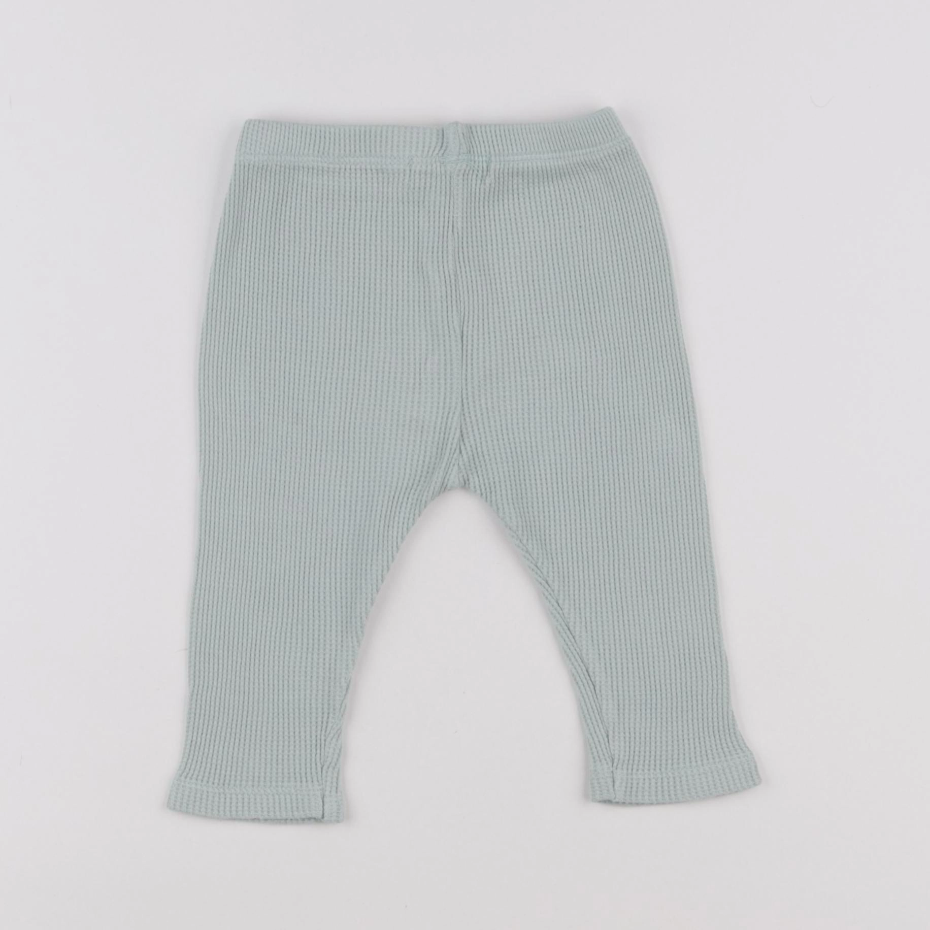 Zara - legging vert - 9/12 mois