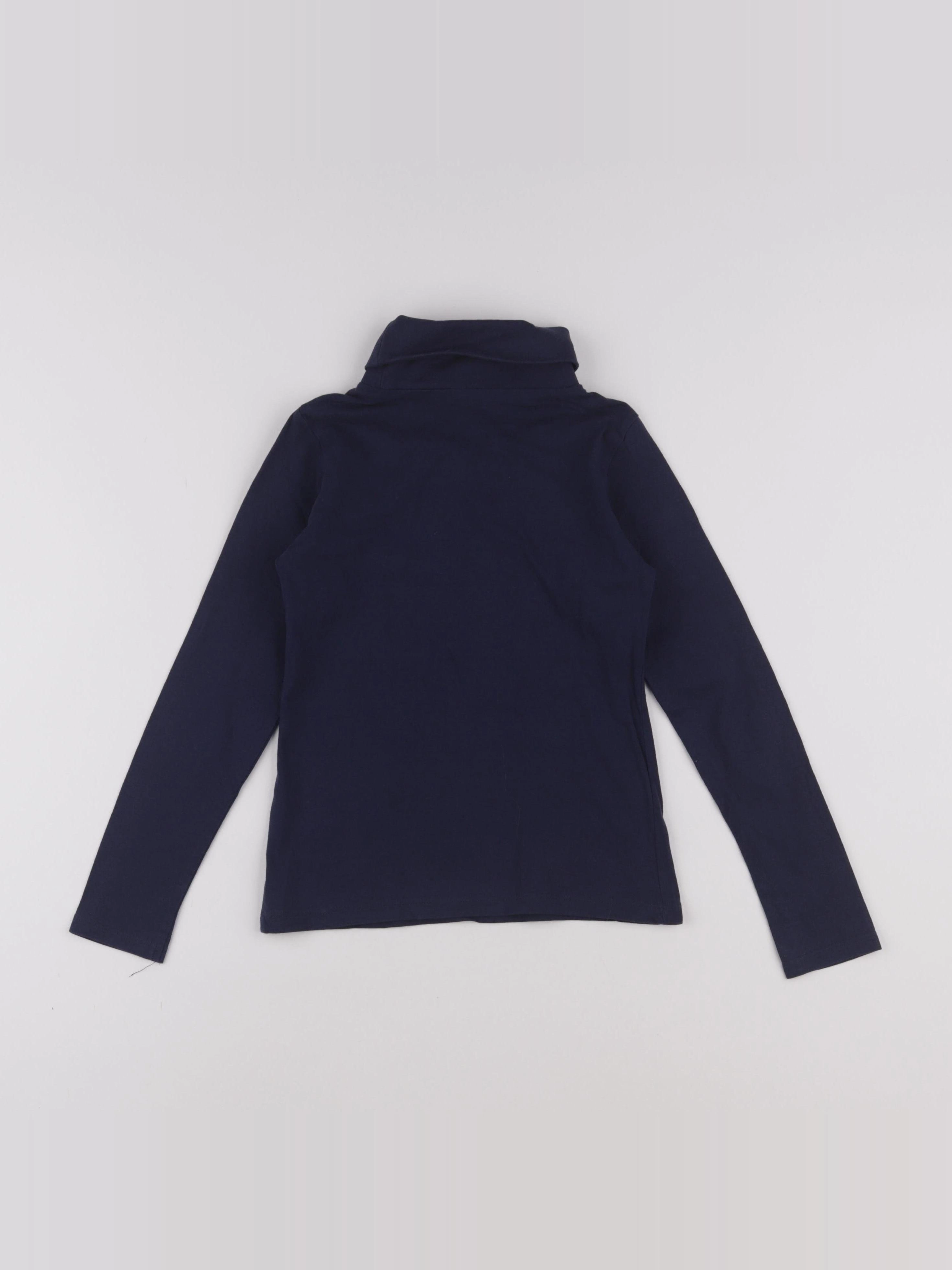 Vertbaudet - sous-pull bleu - 8 ans