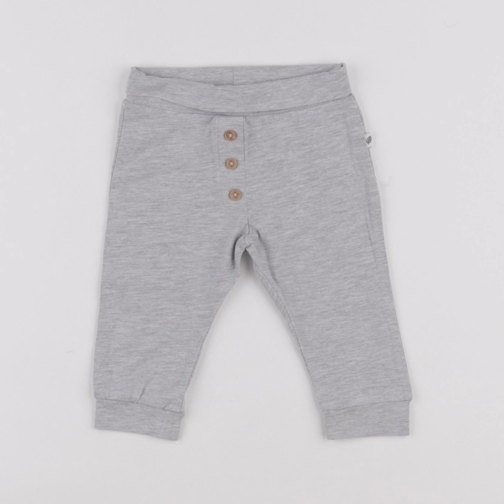 Vertbaudet - legging gris - 6 mois