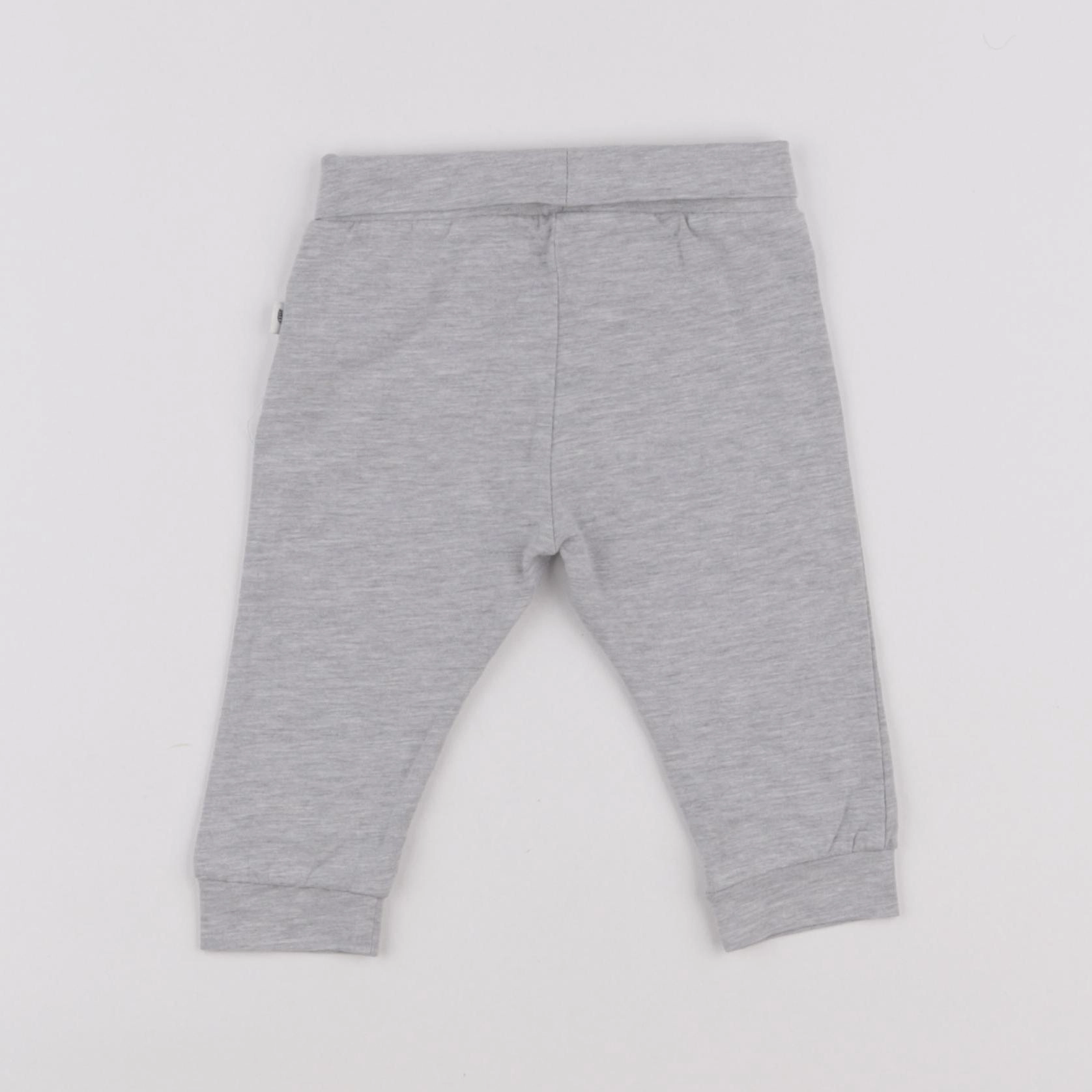 Vertbaudet - legging gris - 6 mois
