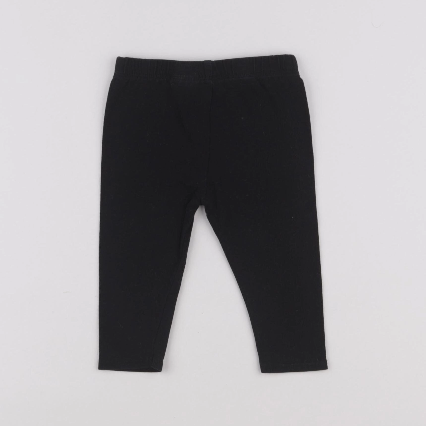 Vertbaudet - legging noir - 9 mois