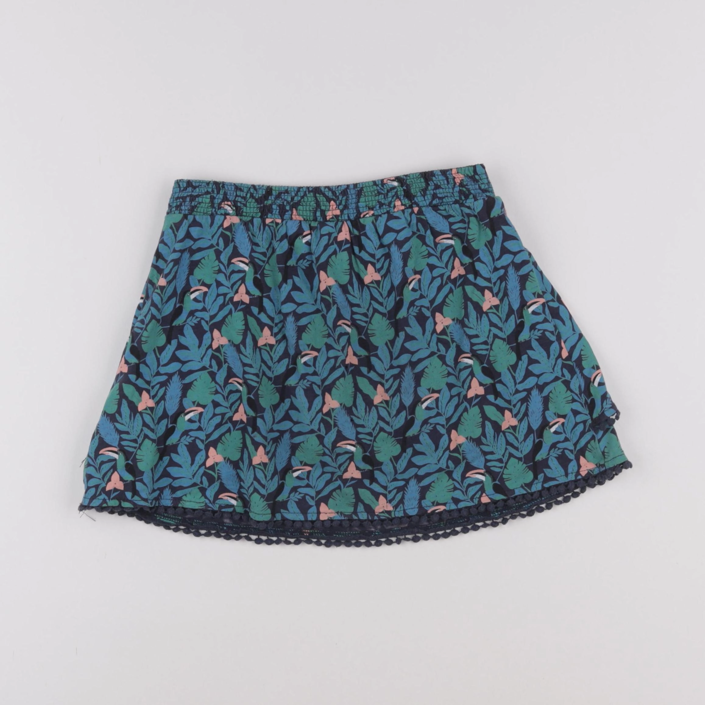 Vertbaudet - jupe short multicolore - 6 ans