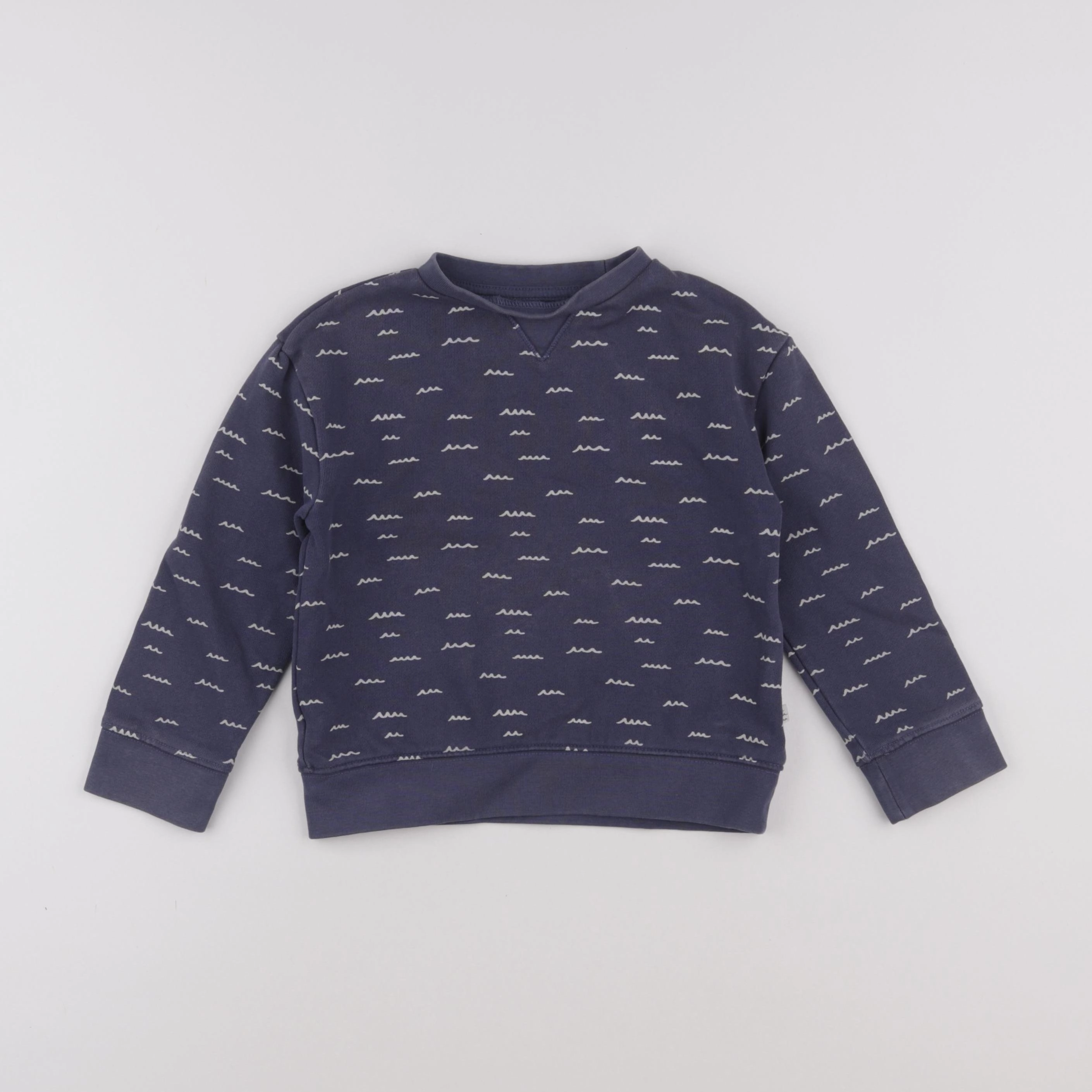 Cadet Rousselle - sweat bleu - 5 ans
