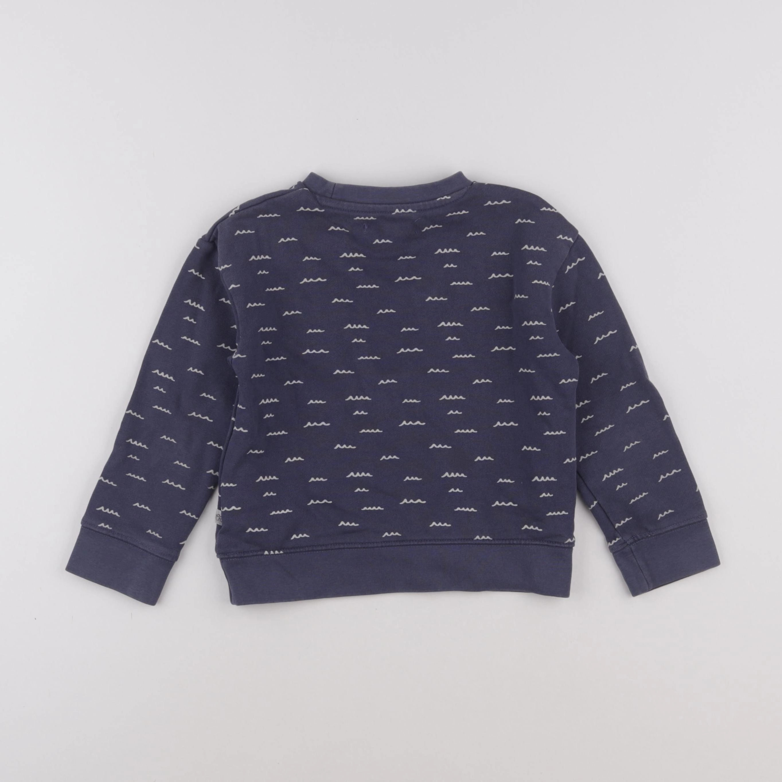 Cadet Rousselle - sweat bleu - 5 ans