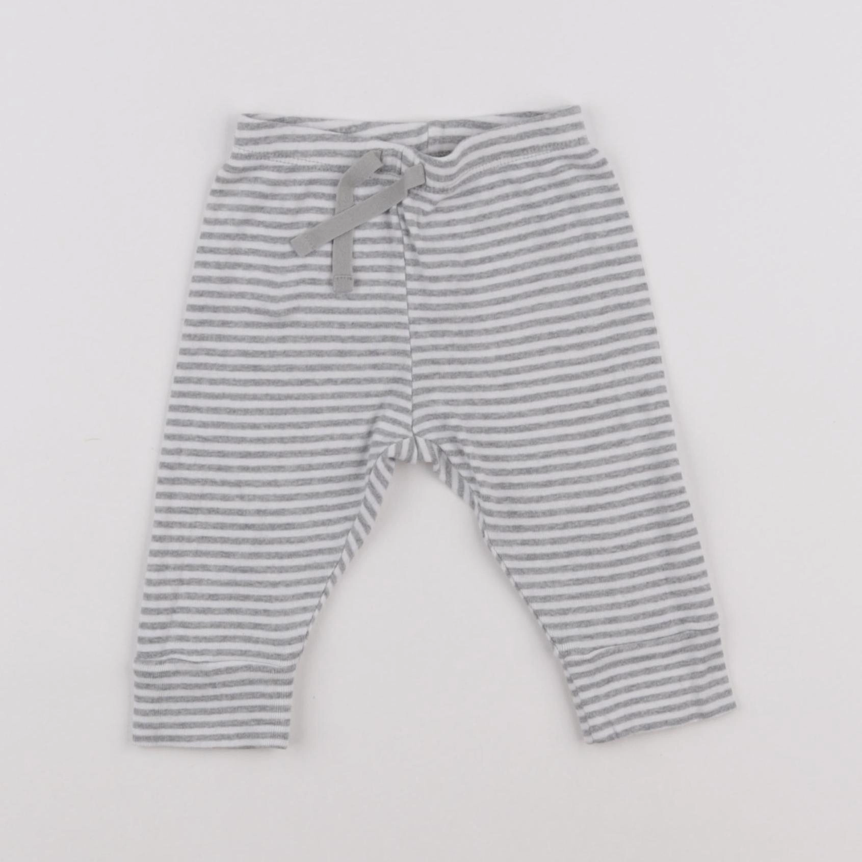 GAP - legging gris - 3/6 mois