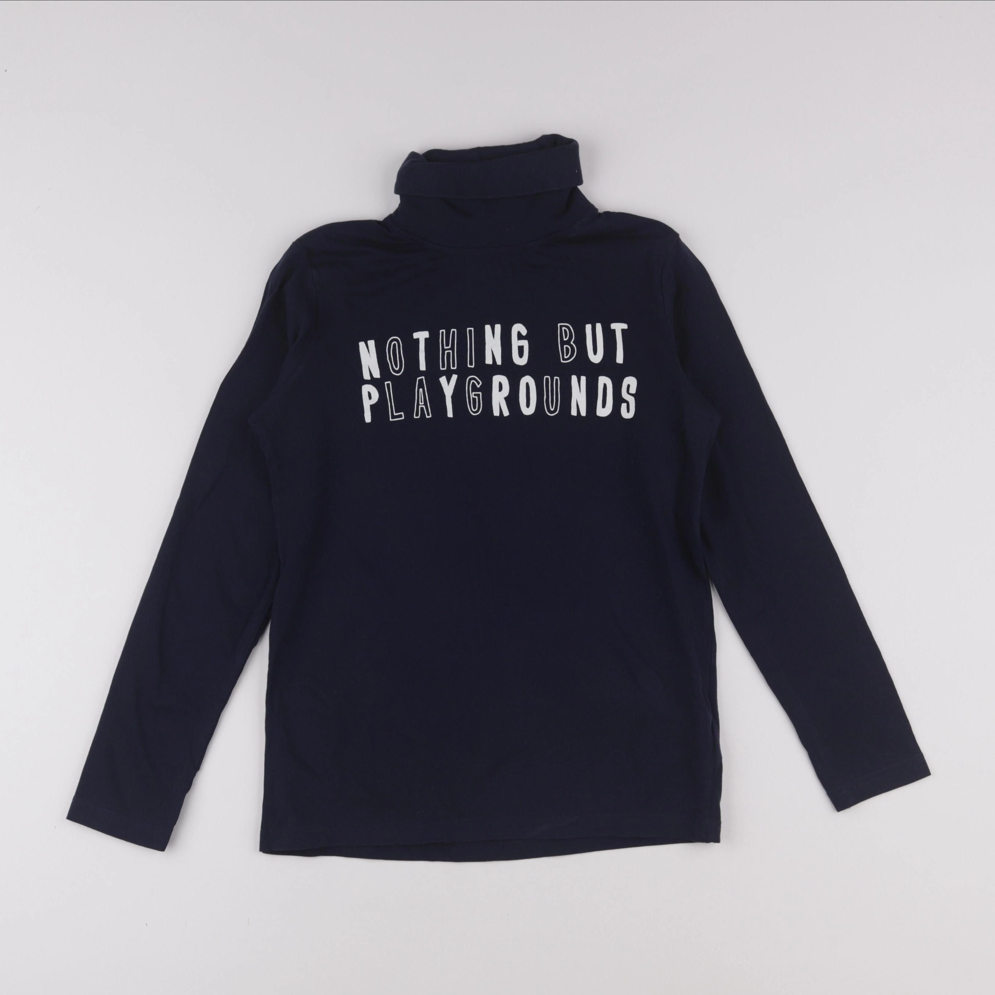 Vertbaudet - sous-pull bleu - 12 ans
