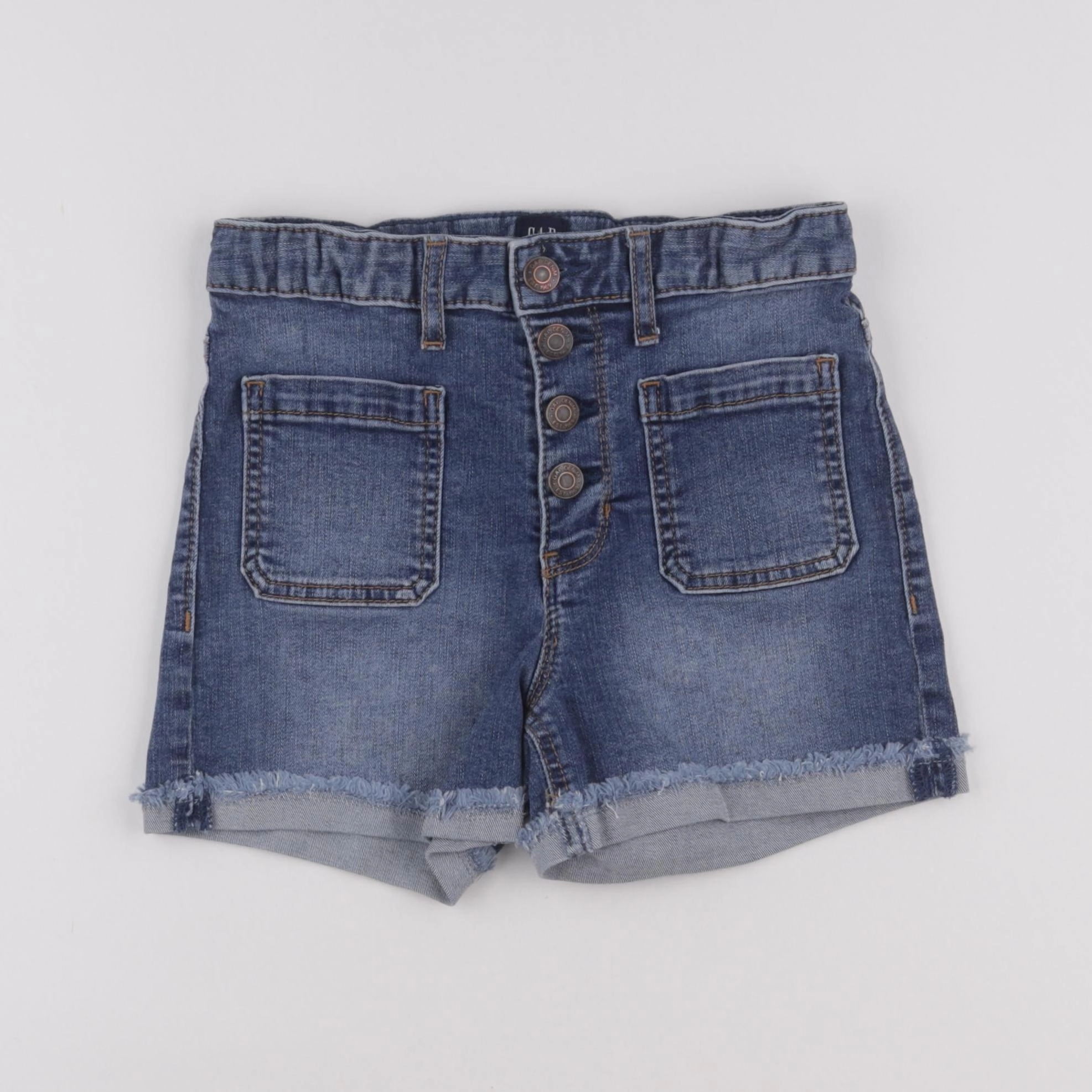 GAP - short bleu - 12 ans