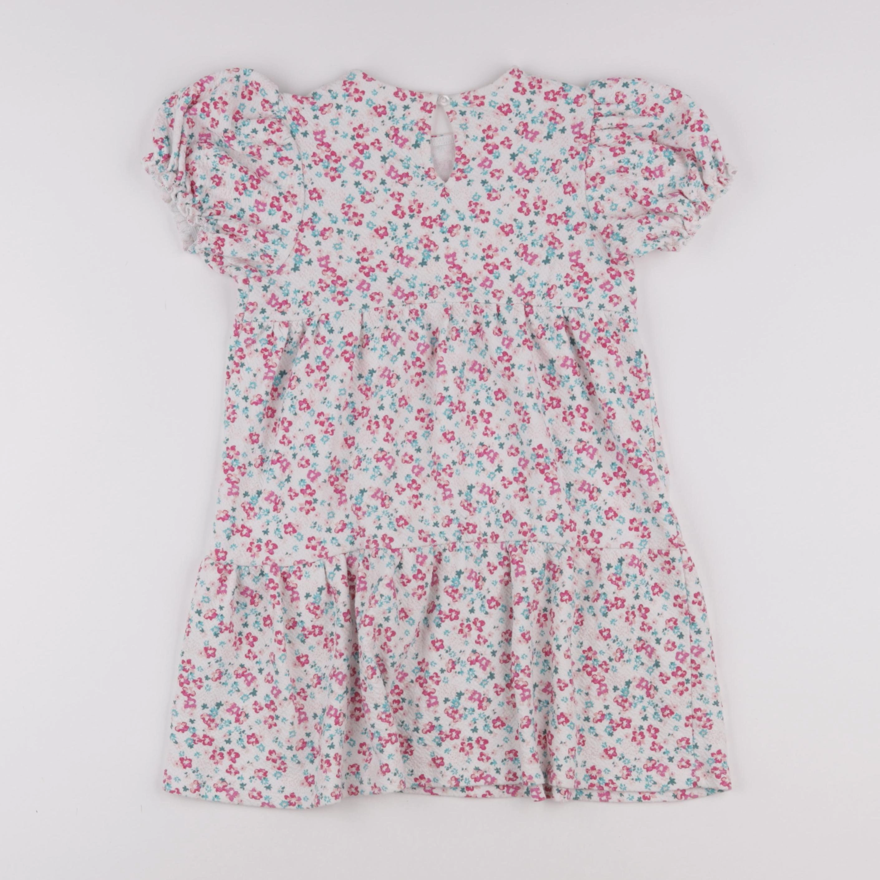 Vertbaudet - robe multicolore - 6 ans