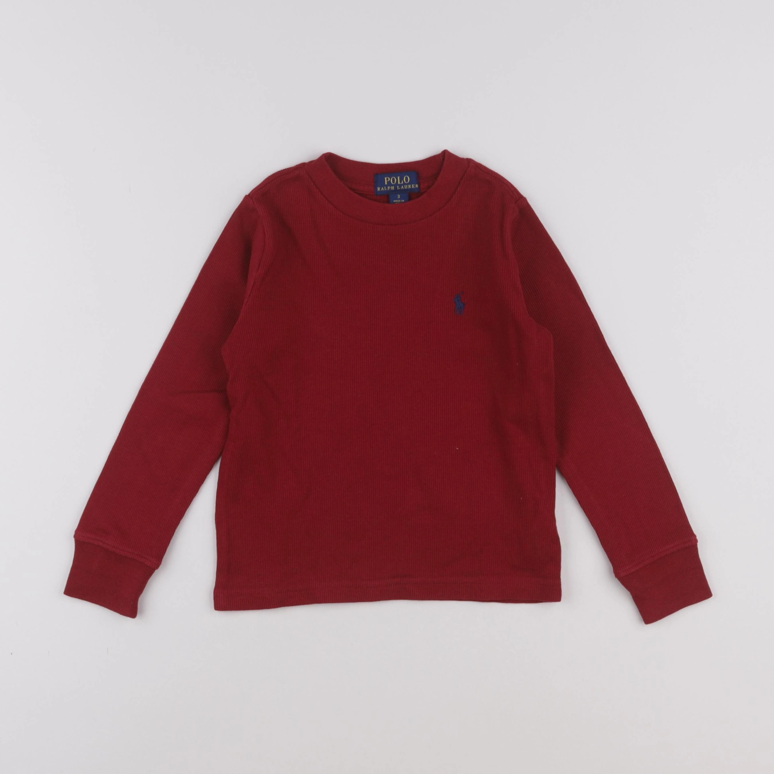 Ralph Lauren - tee-shirt rouge - 3 ans