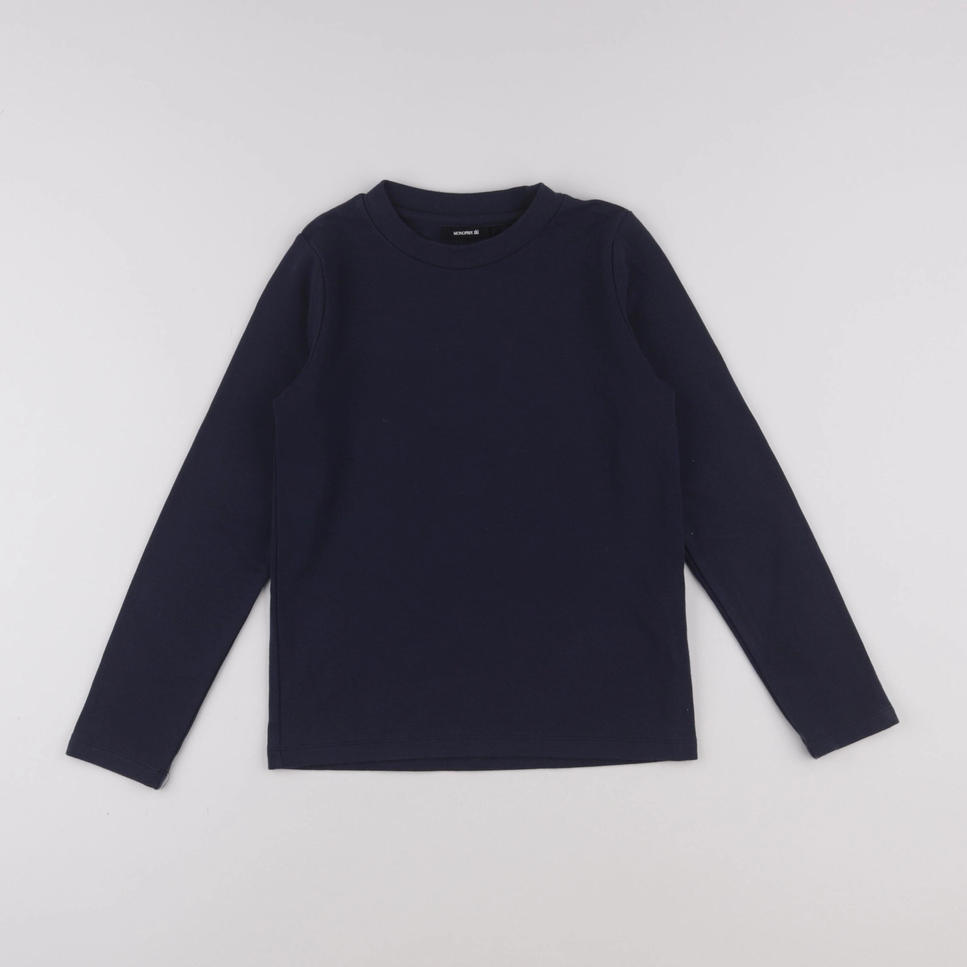 Monoprix - tee-shirt technique bleu - 10 ans
