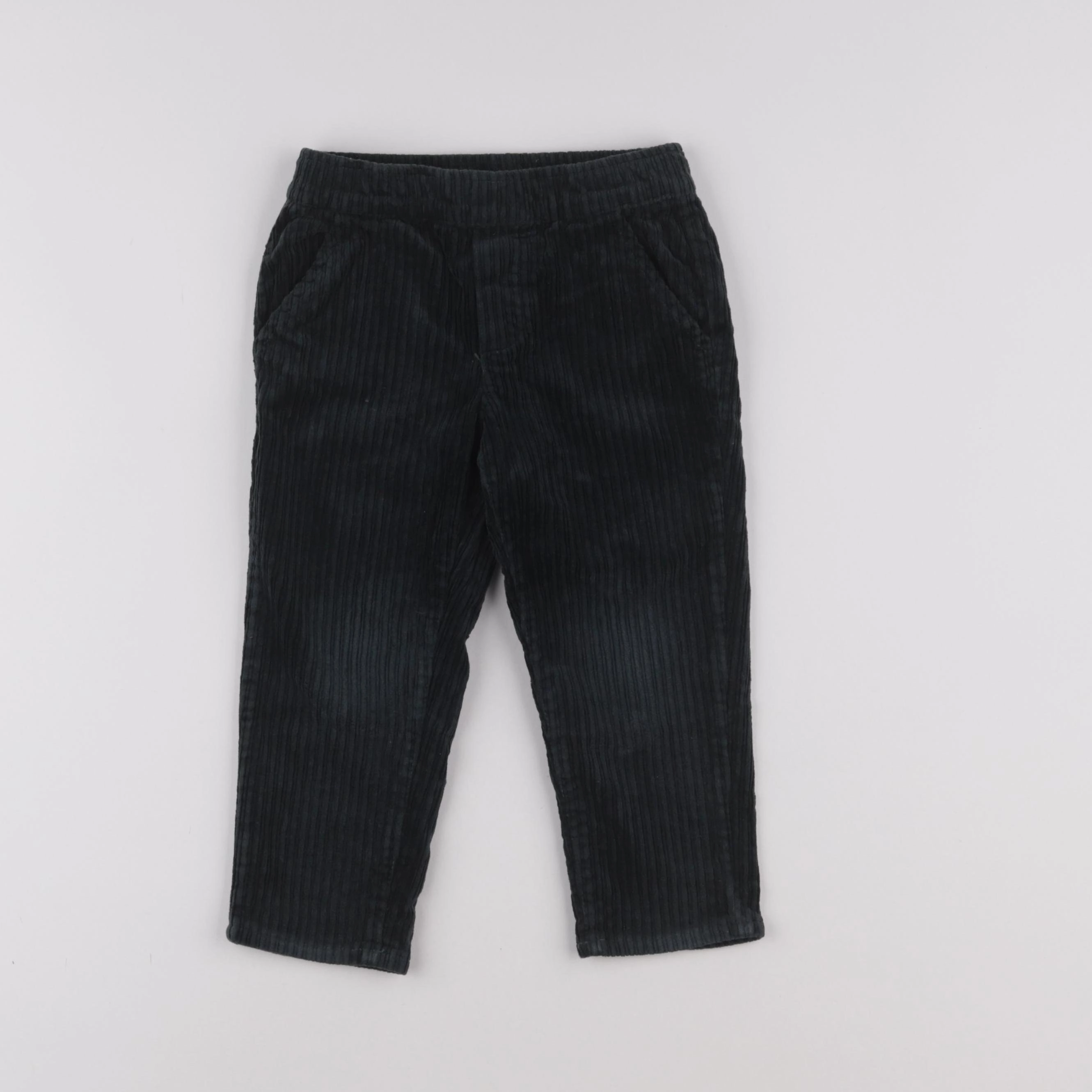 Vertbaudet - pantalon vert - 3 ans