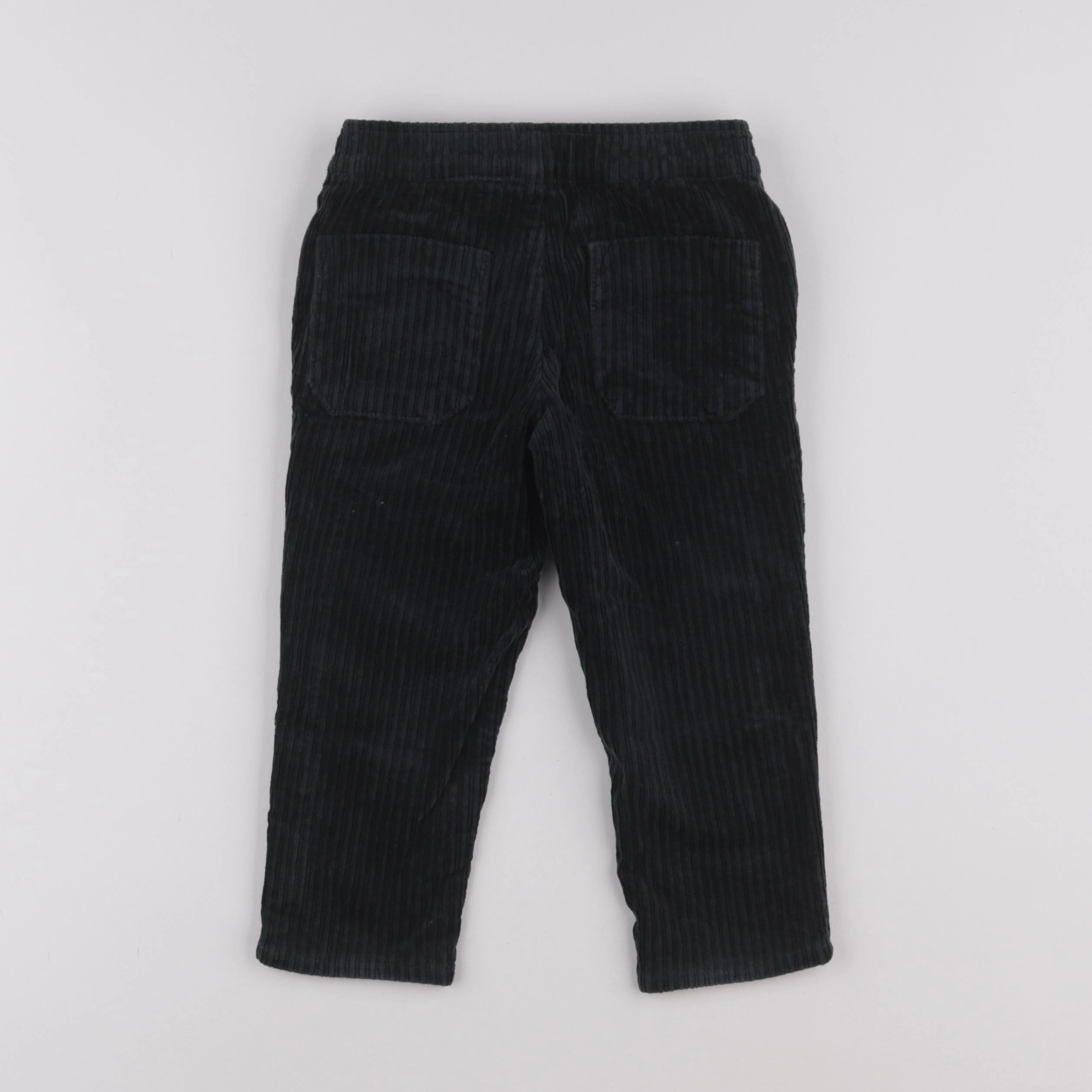 Vertbaudet - pantalon vert - 3 ans