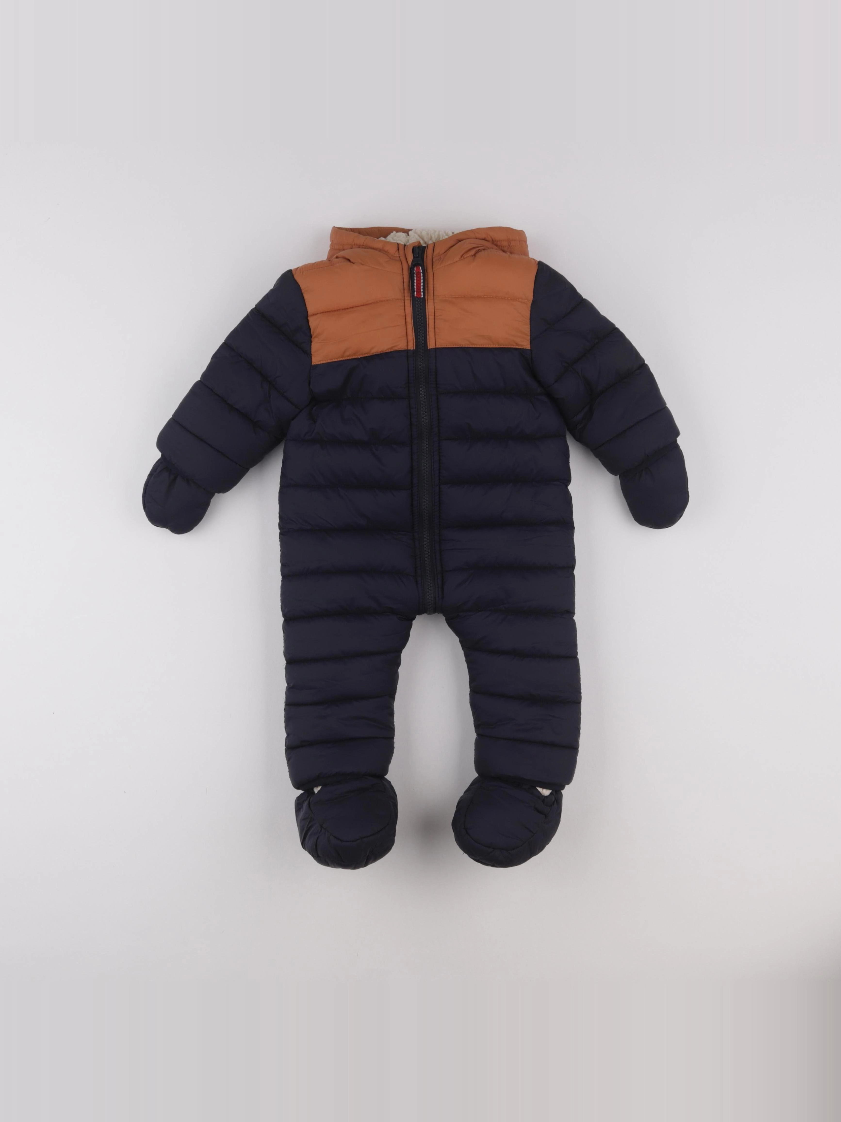 Vertbaudet - combi-pilote multicolore - 6 mois