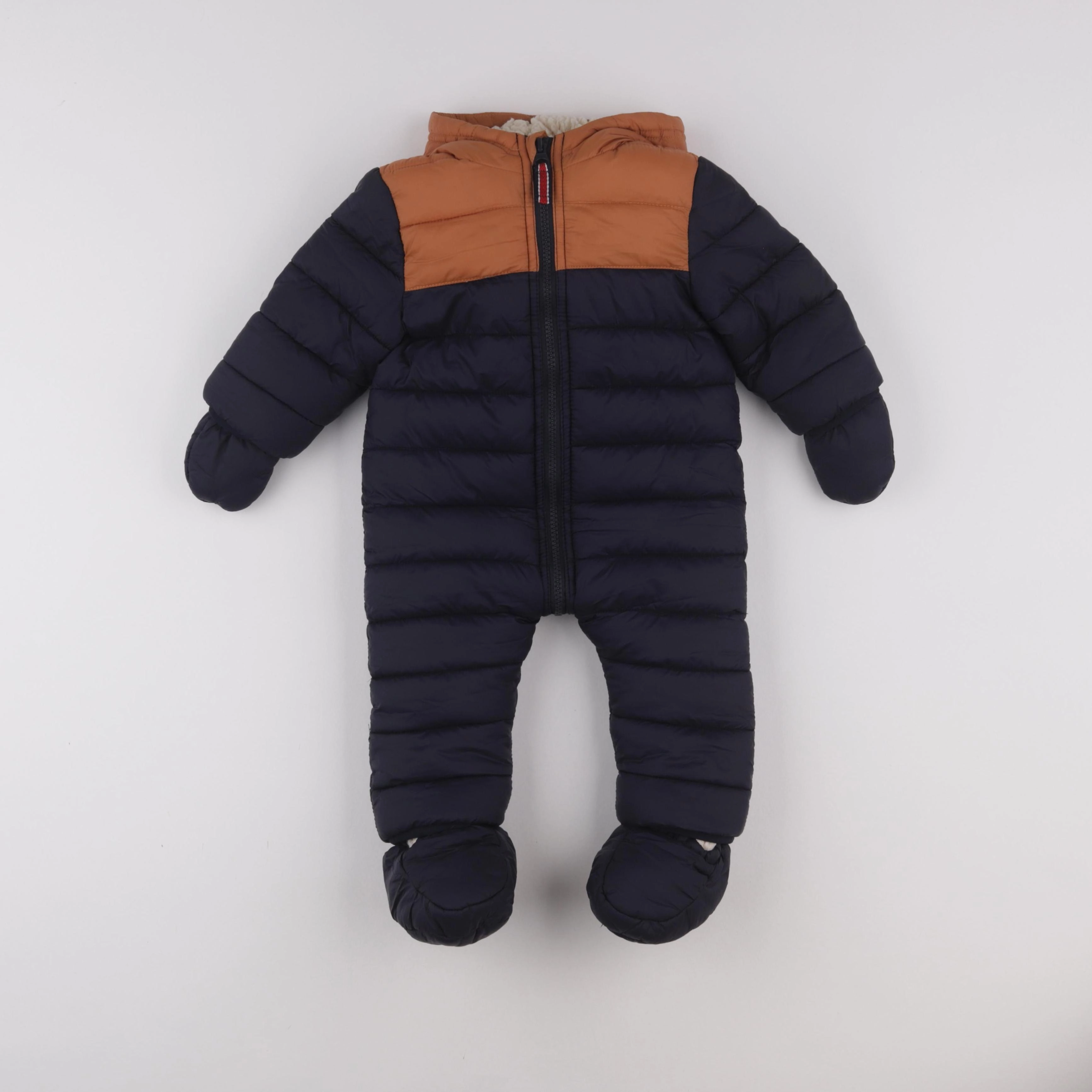 Vertbaudet - combi-pilote multicolore - 6 mois