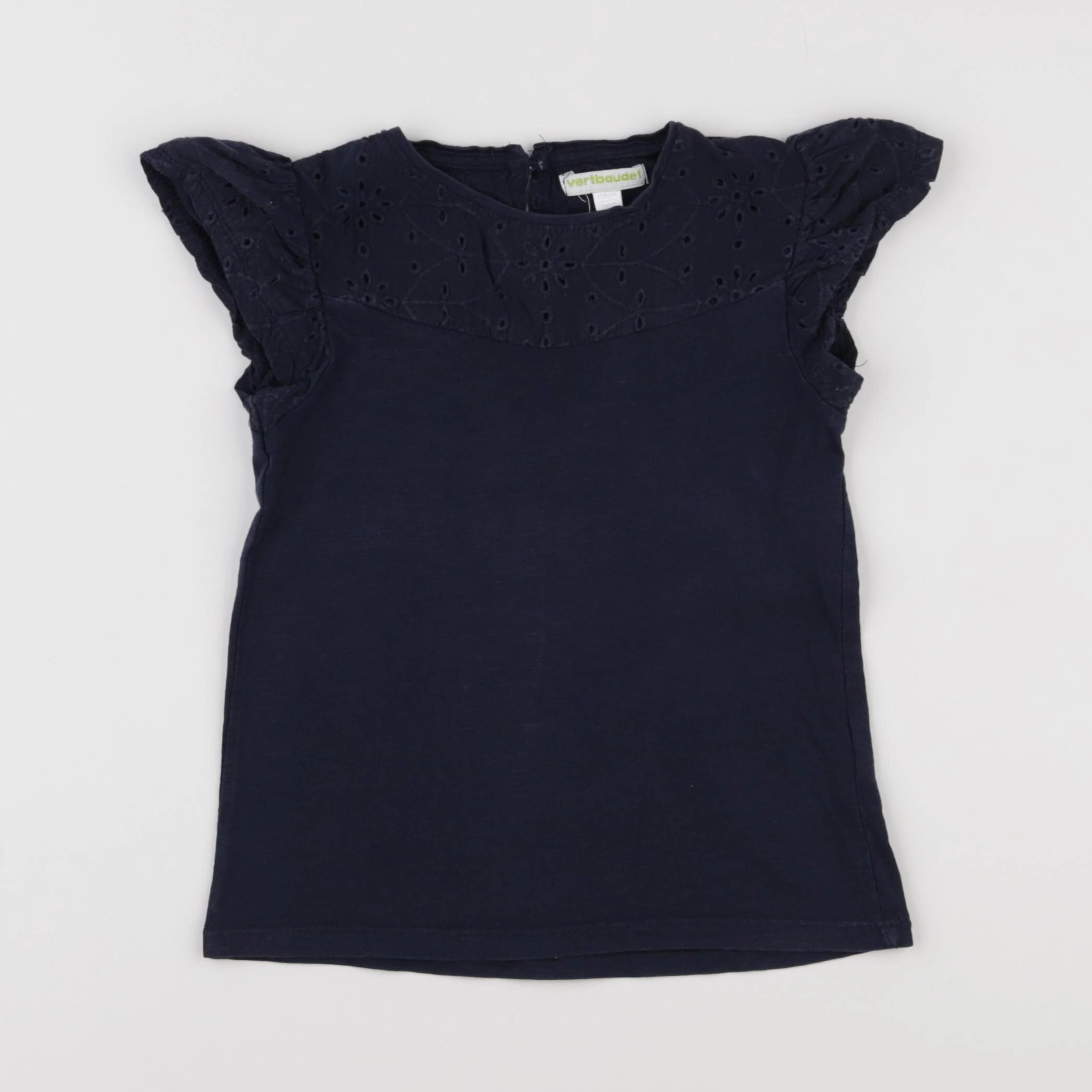 Vertbaudet - tee-shirt bleu - 5 ans