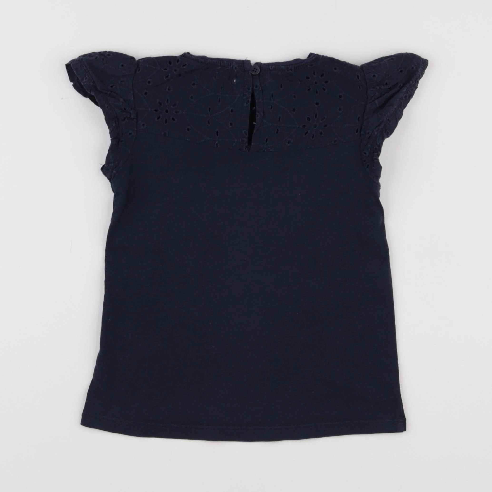 Vertbaudet - tee-shirt bleu - 5 ans