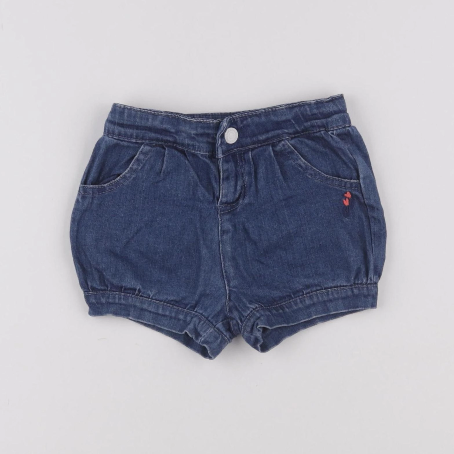 Cadet Rousselle - bloomer bleu - 6 mois
