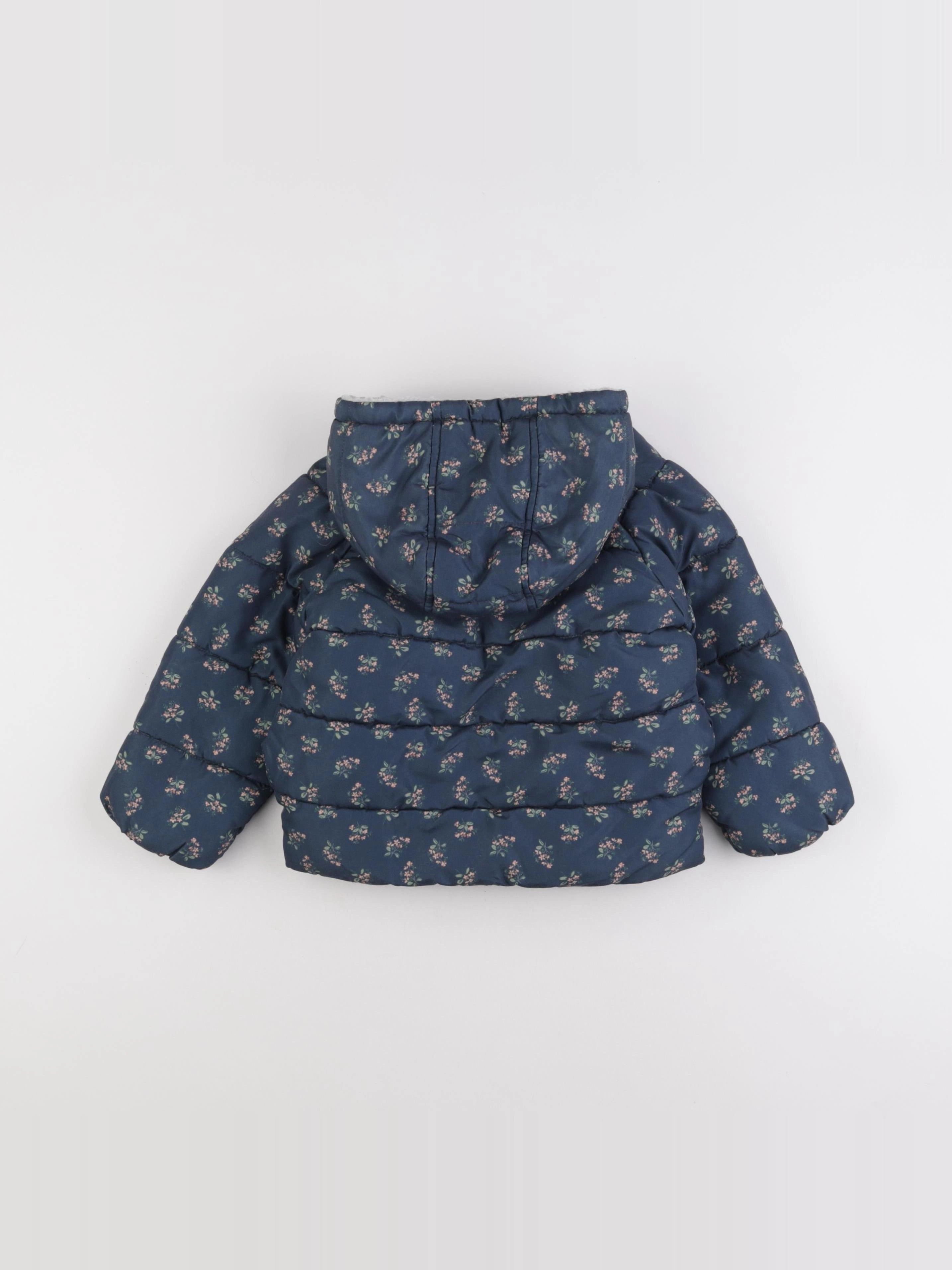 Vertbaudet - doudoune bleu - 36 mois