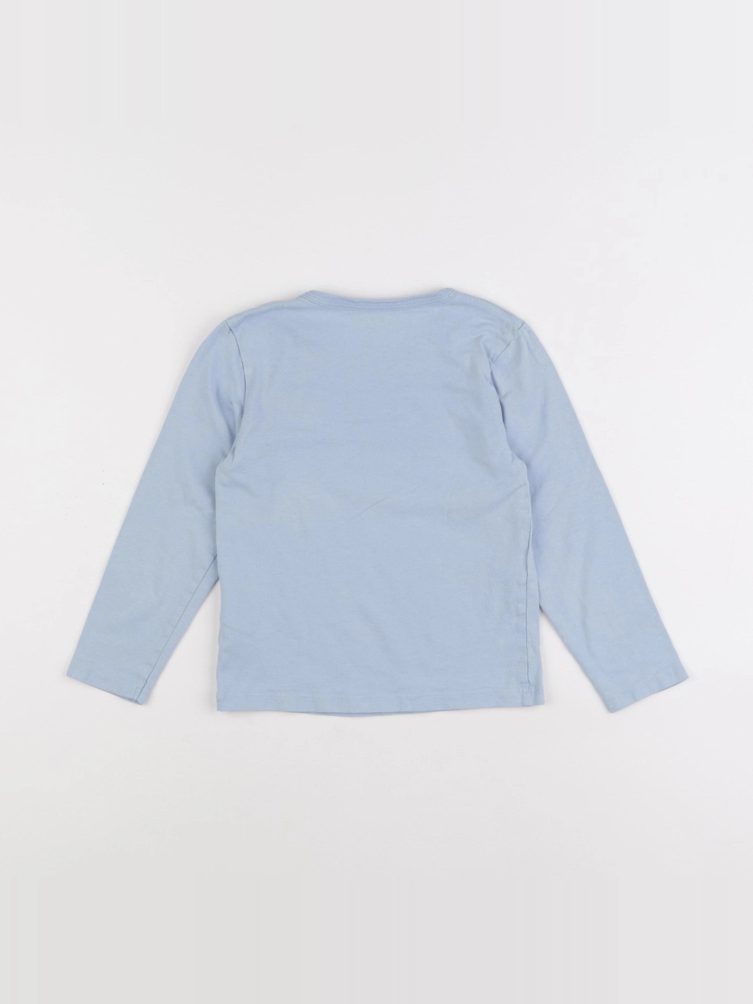 Vertbaudet - maillot de corps bleu - 5 ans