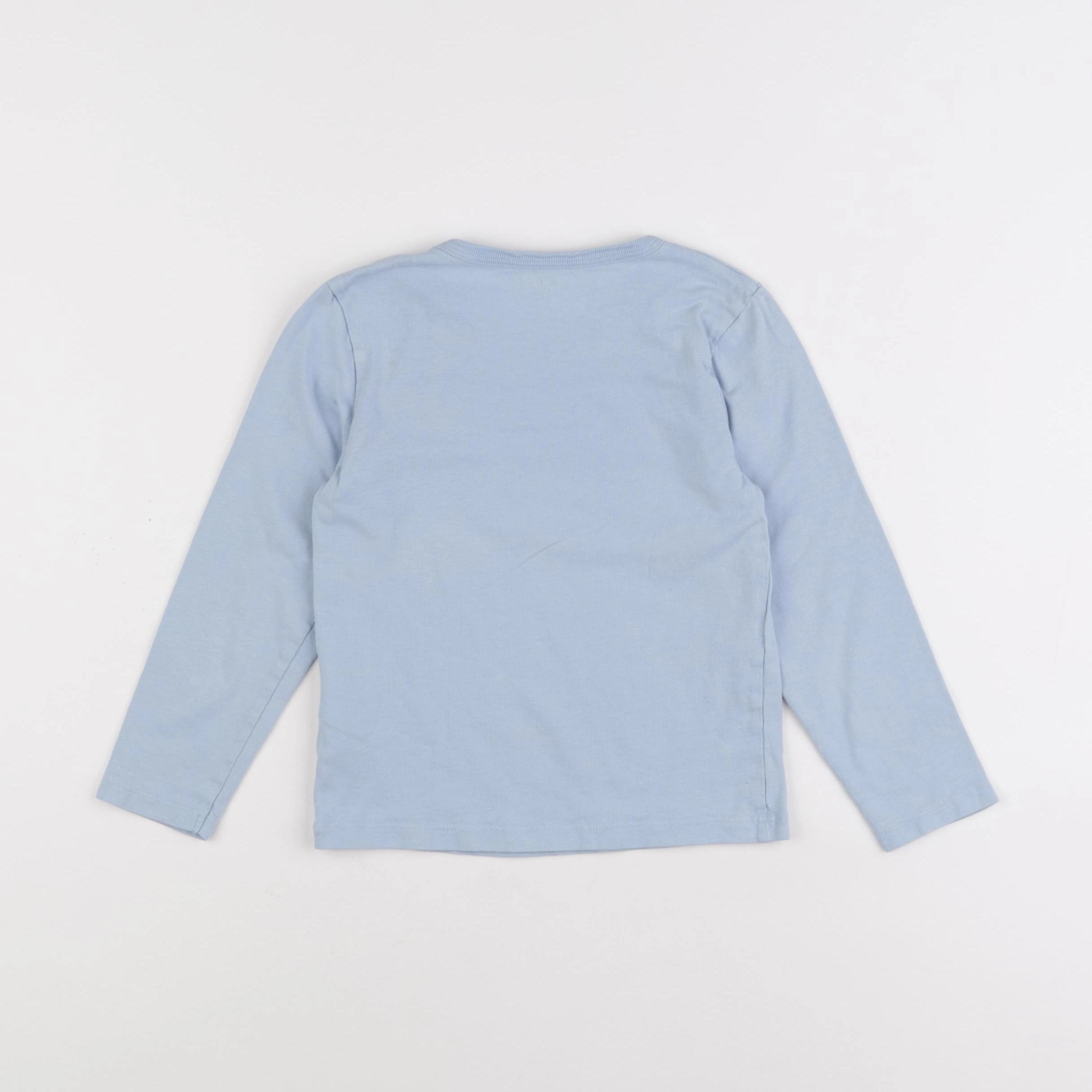 Vertbaudet - maillot de corps bleu - 5 ans