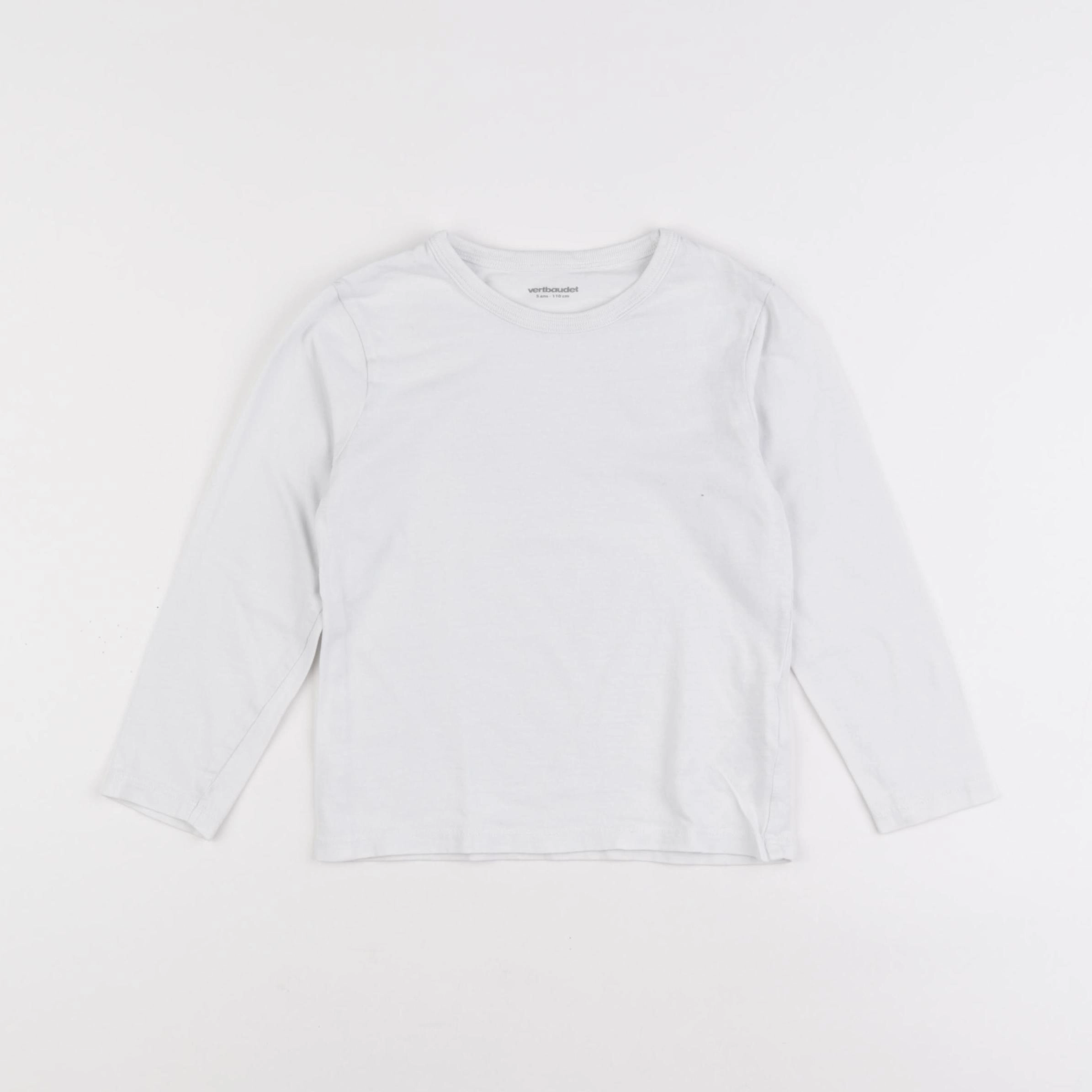 Vertbaudet - maillot de corps blanc - 5 ans