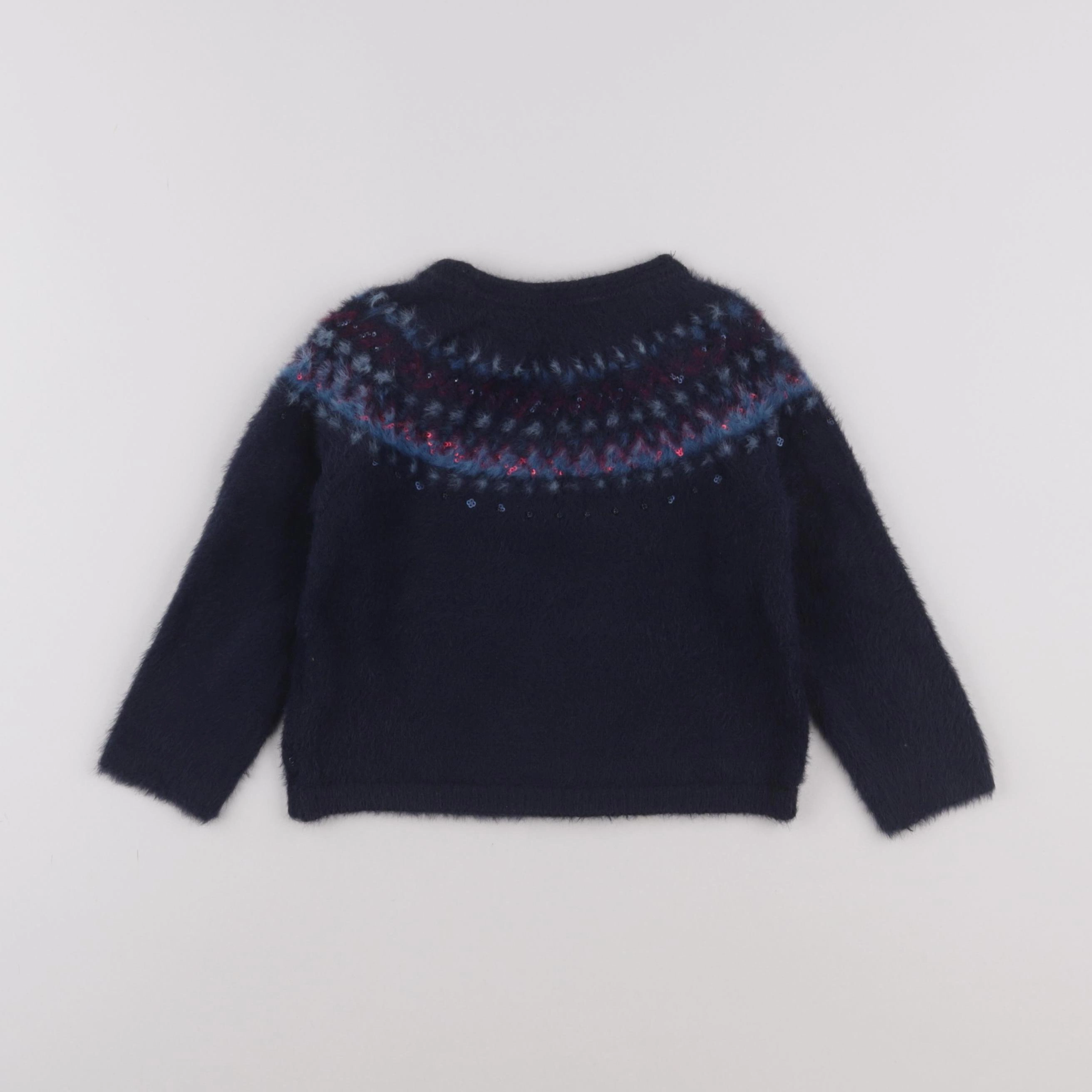 Okaidi - pull bleu - 4 ans