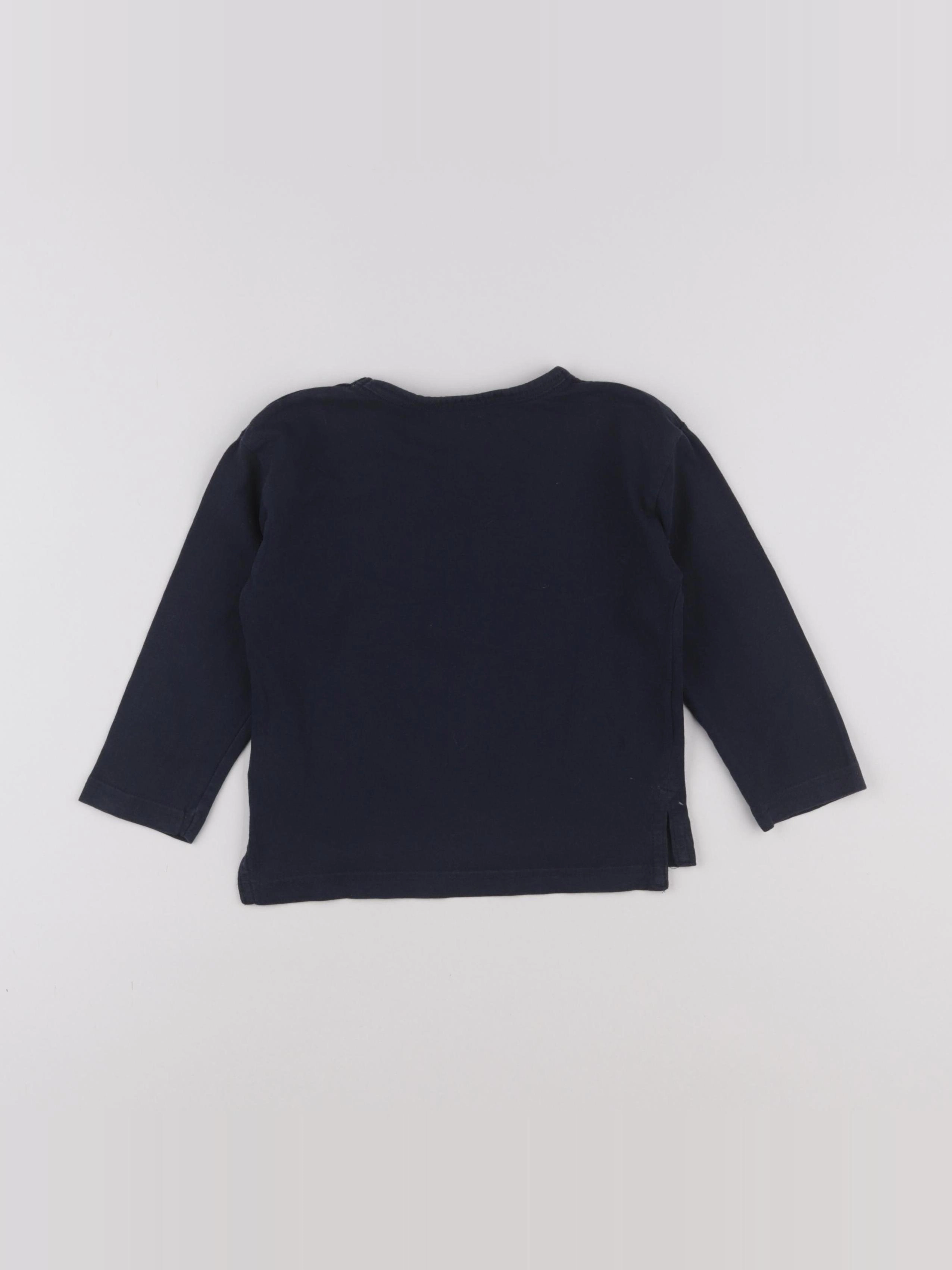 Vertbaudet - tee-shirt bleu - 3 ans