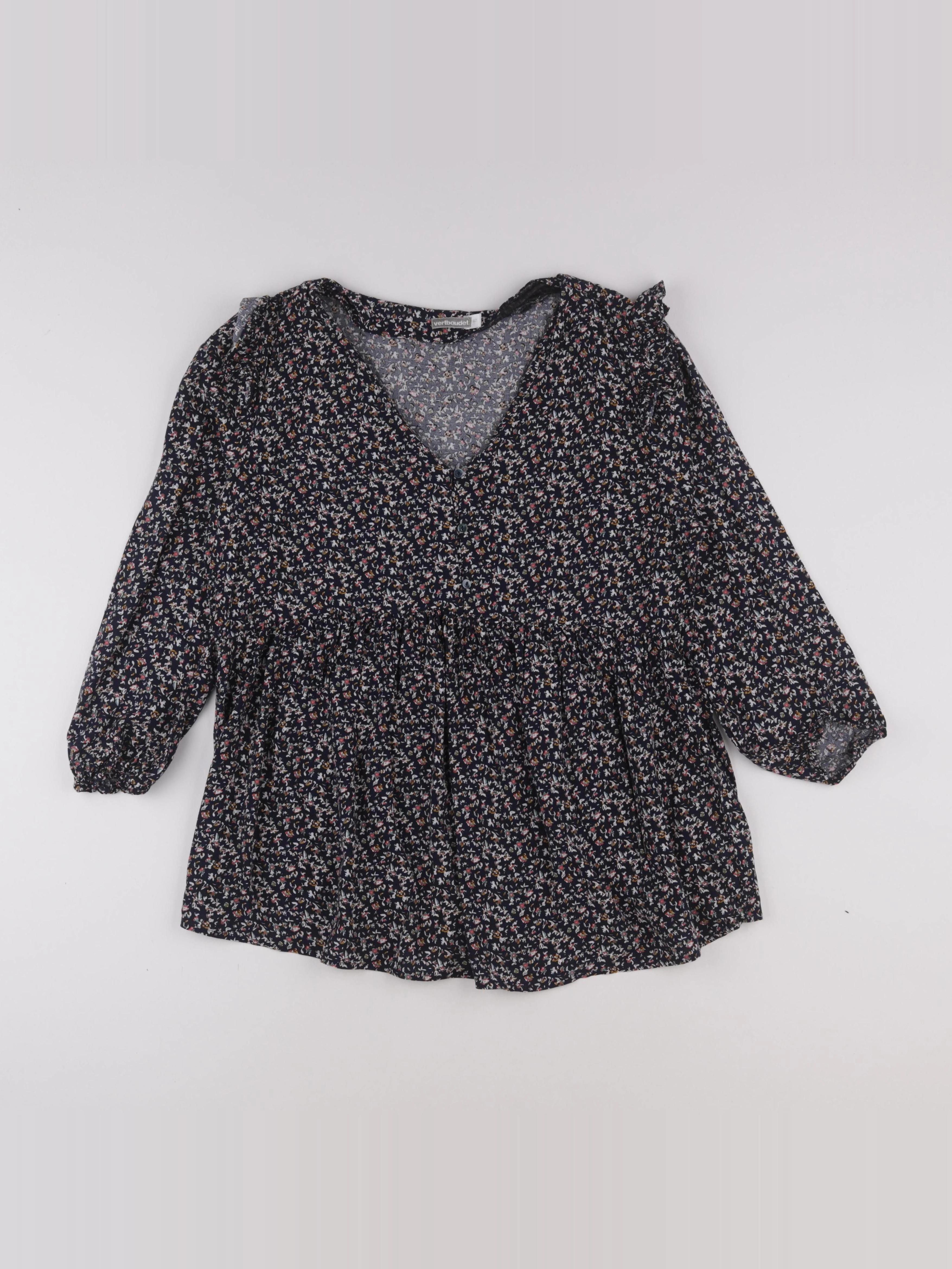 Vertbaudet - blouse grossesse bleu - 42