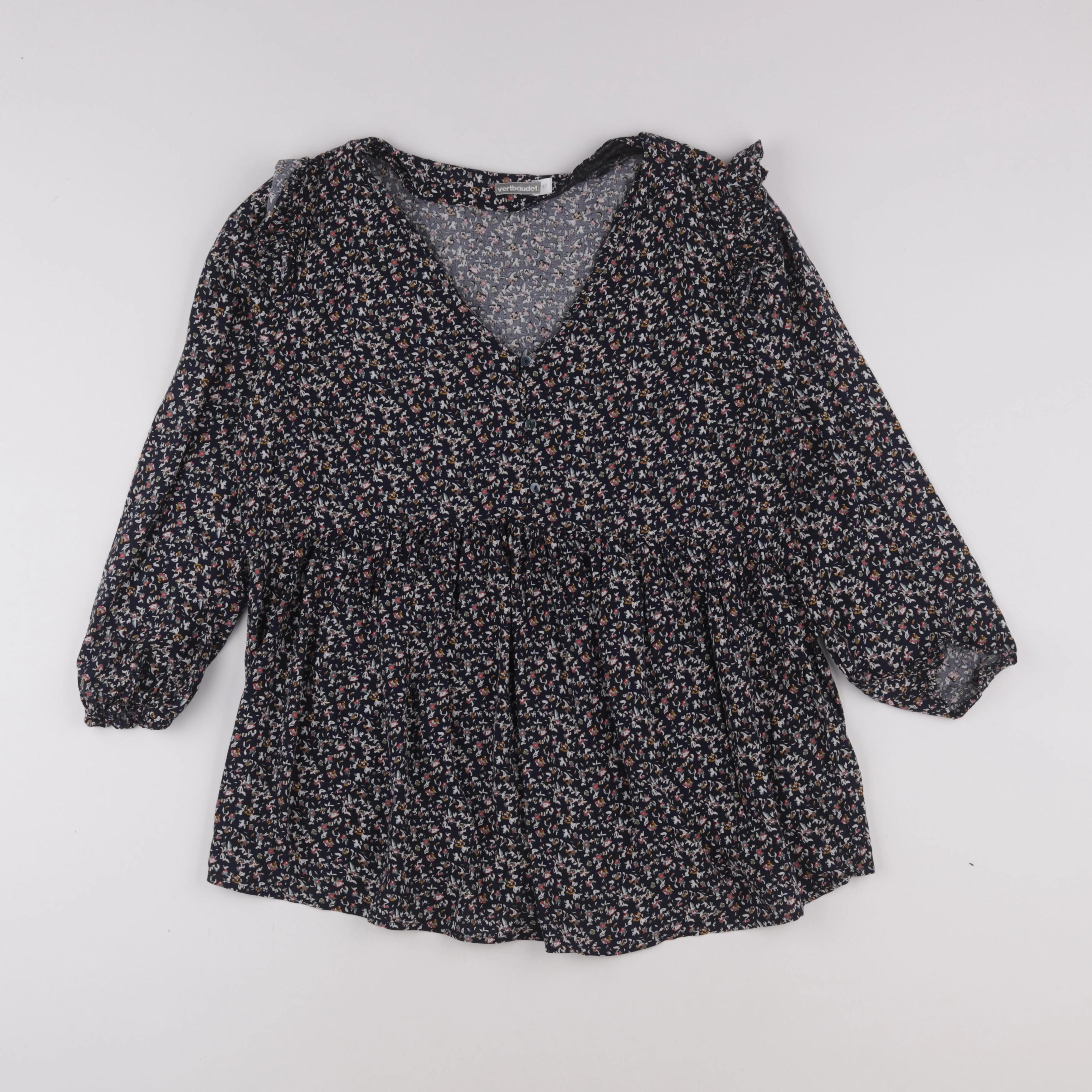 Vertbaudet - blouse grossesse bleu - 42