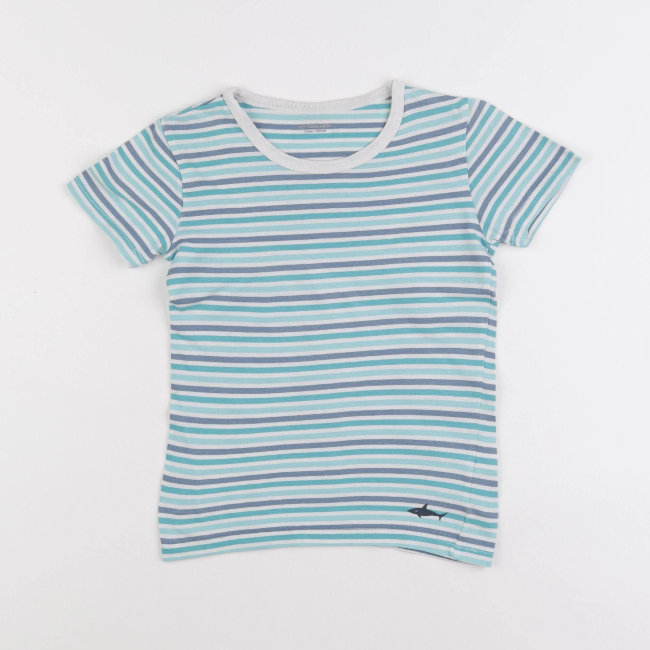 Vertbaudet - maillot de corps bleu - 5 ans