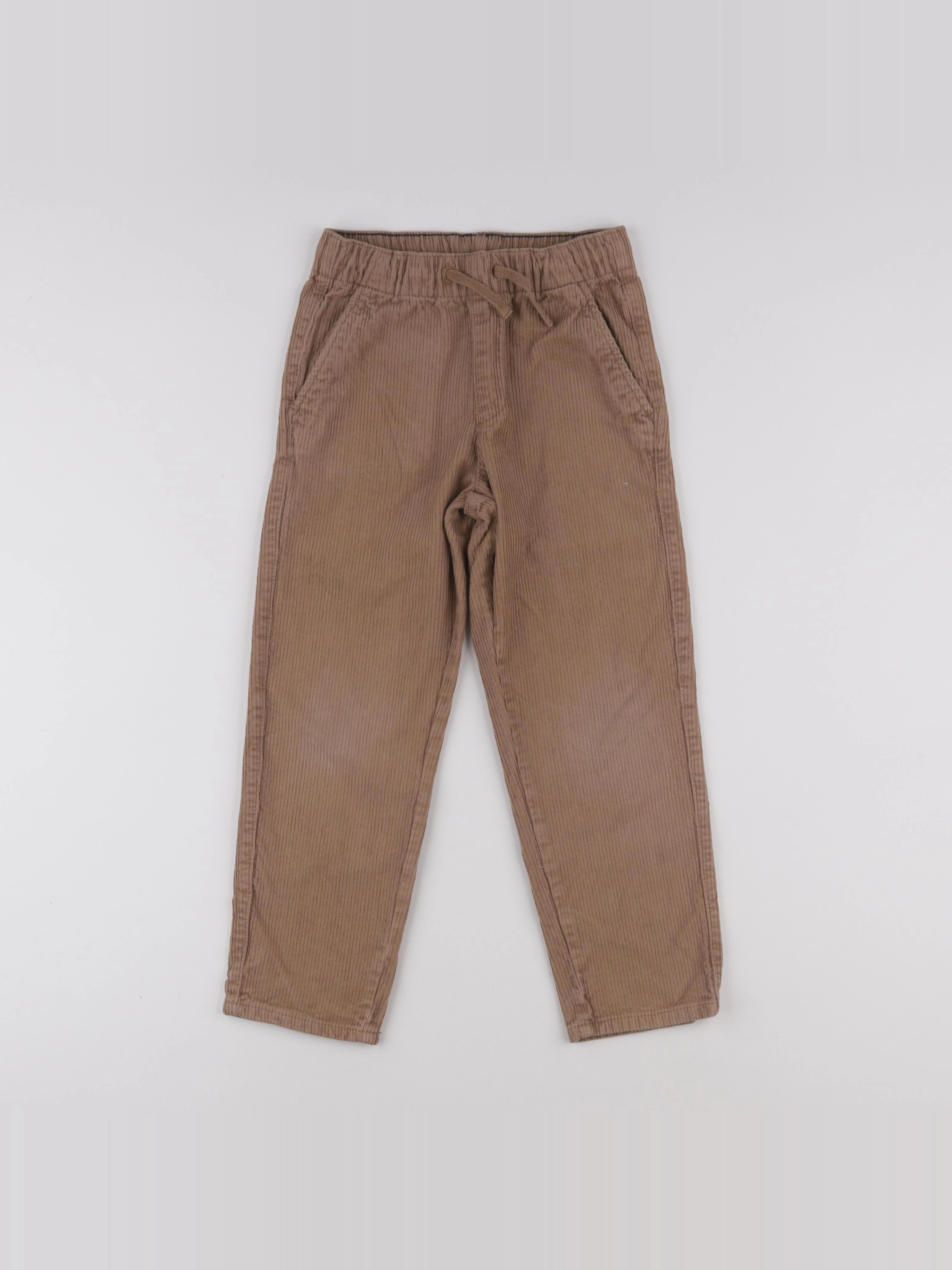 H&M - pantalon marron - 6/7 ans