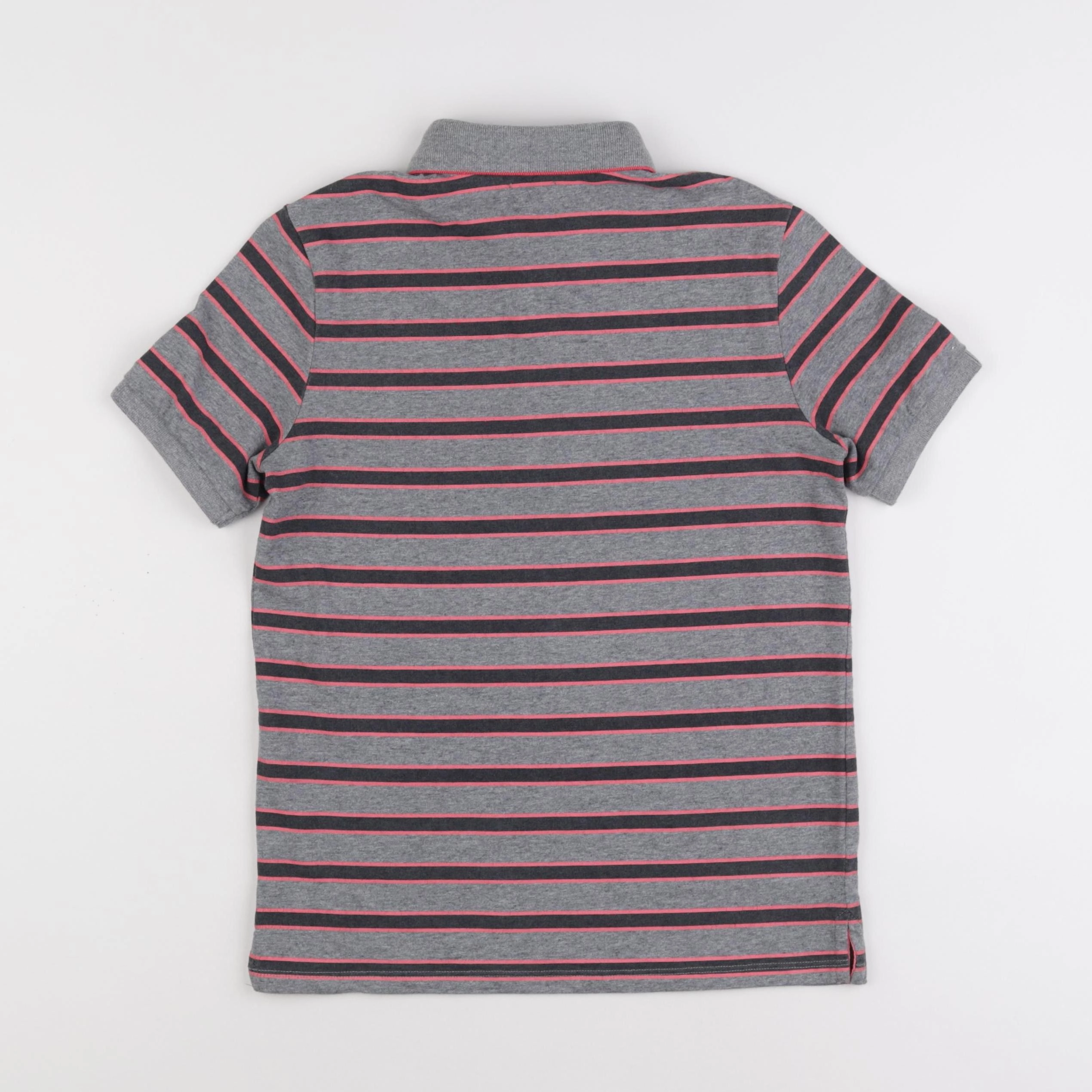 IKKS - polo gris, rose - 10 ans