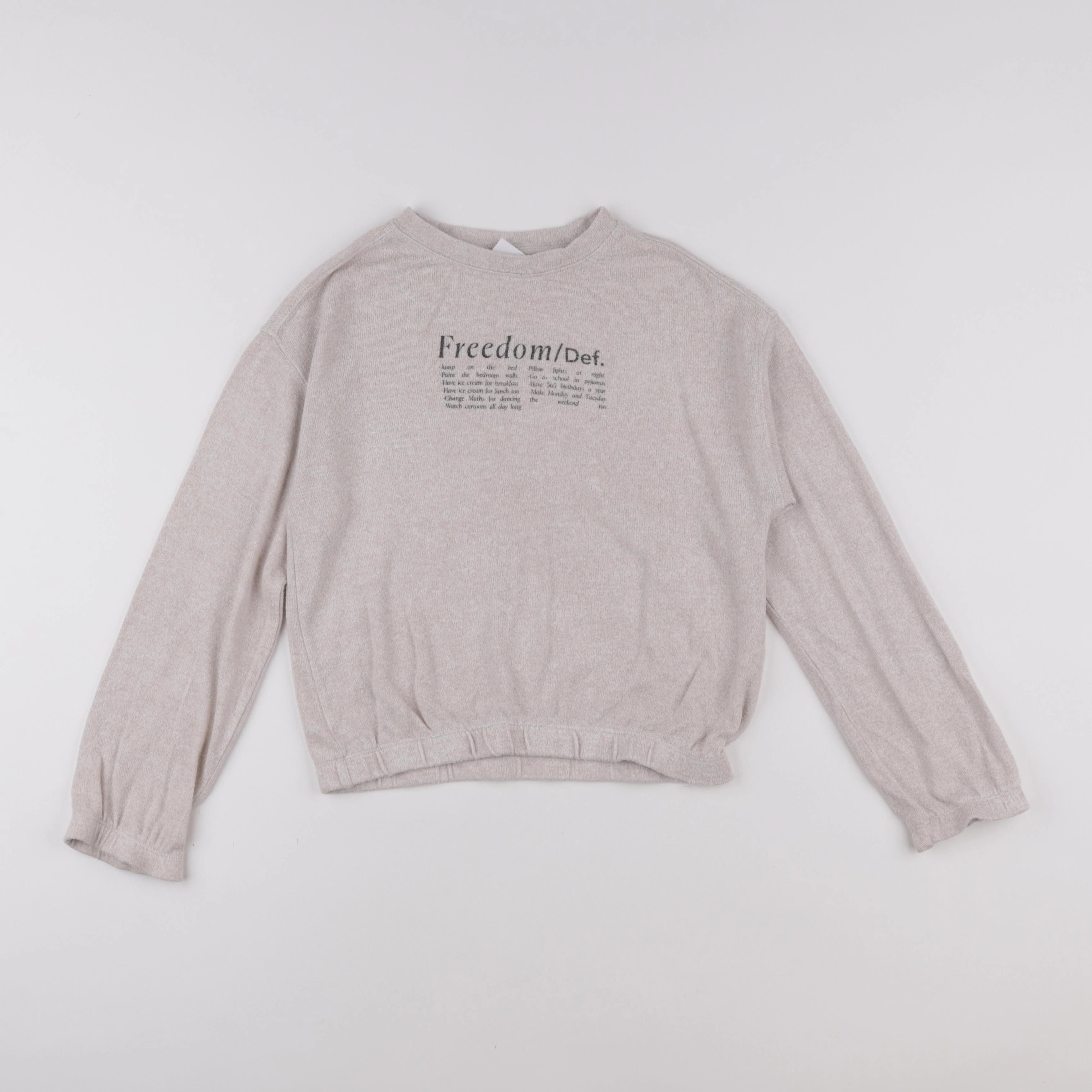 Zara - pull beige - 9 ans
