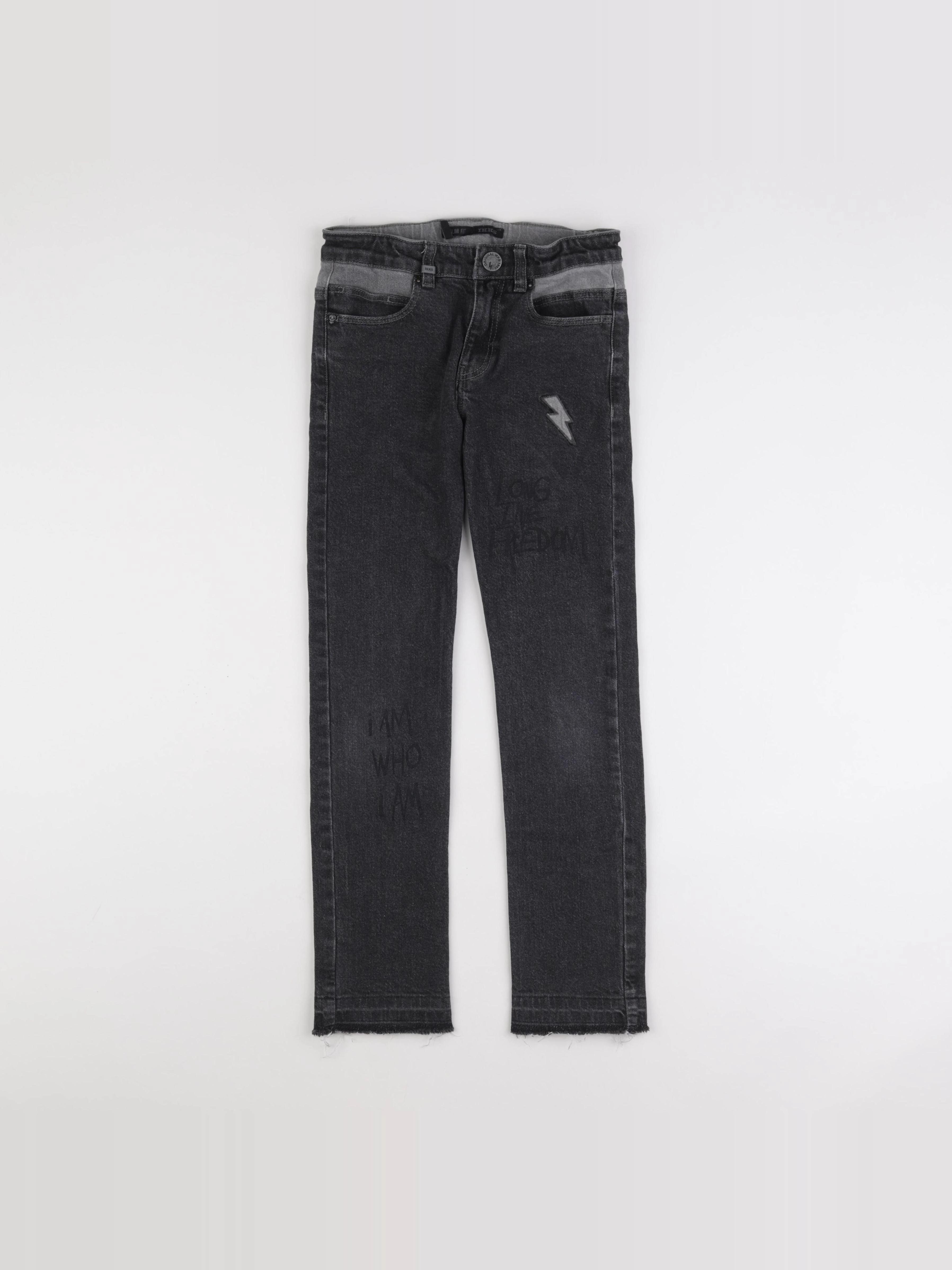 IKKS - jean noir - 10 ans